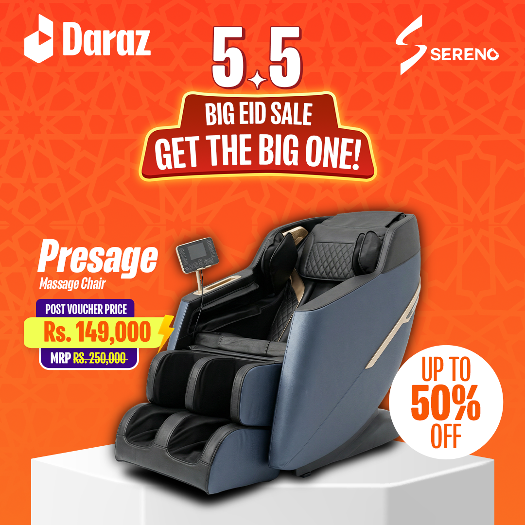Sereno Pakistan Facebook ad: Eid Special Offer, Up to 50% OFF