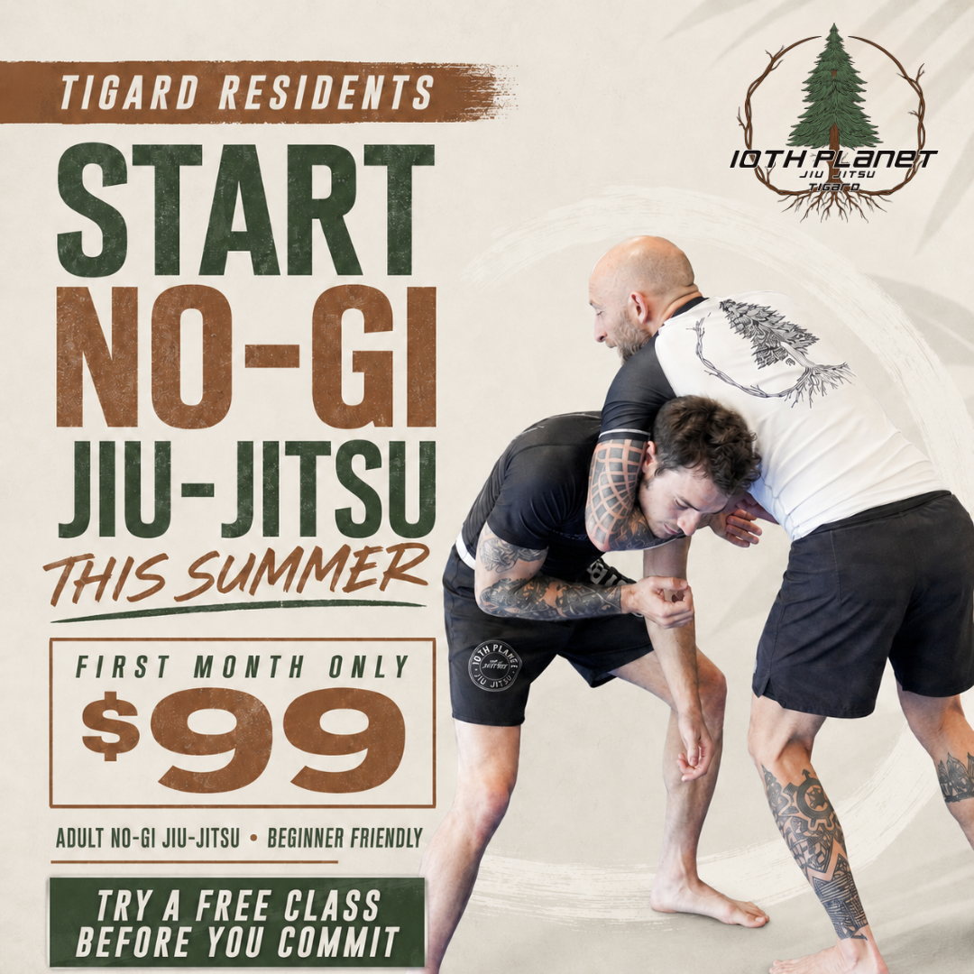 10th Planet Tigard Facebook ad: Book Your FREE Class