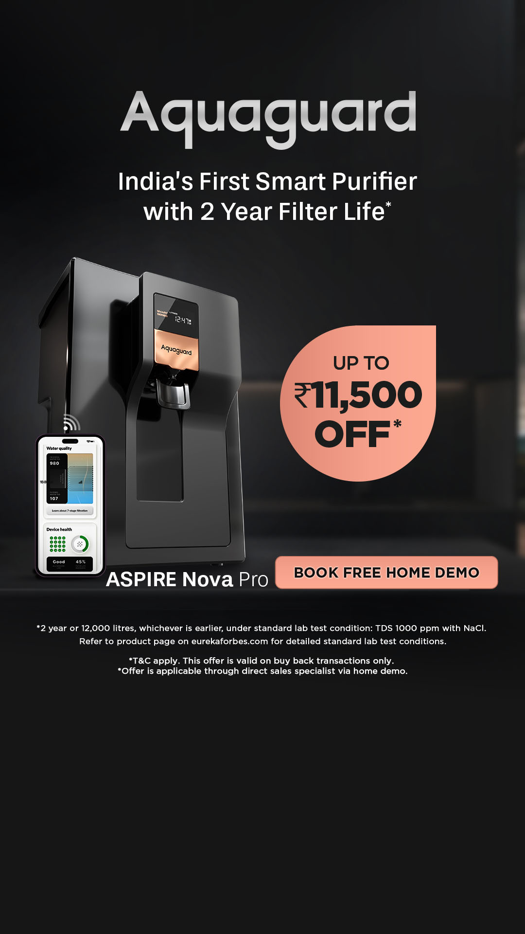 Eureka Forbes Facebook ad