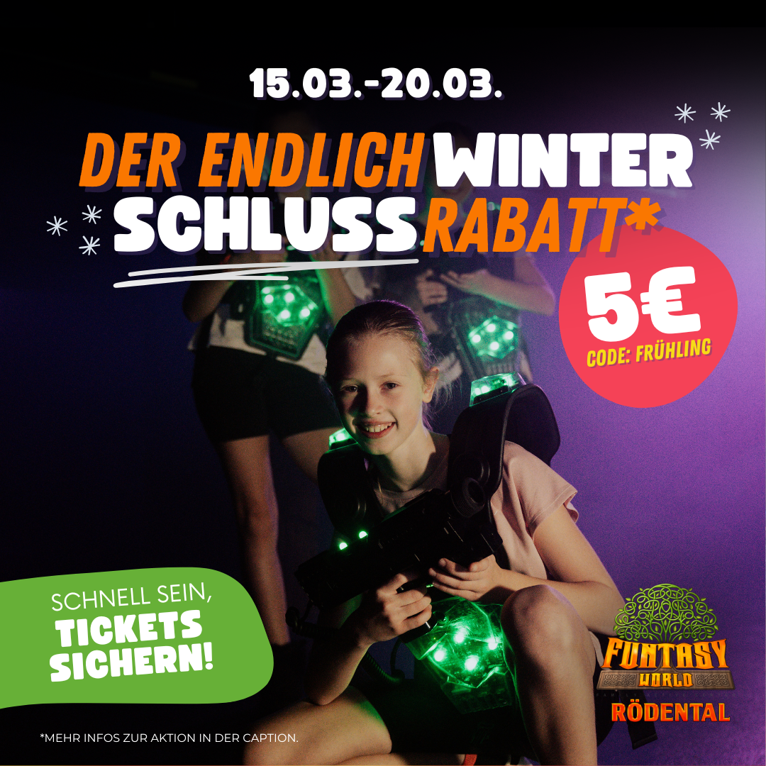 Funtasy World Rödental Facebook ad: Jetzt Tickets sichern!