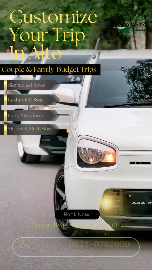 Pak Sarzameen Facebook ad: Book Your Budget Trip In Alto With Pak…