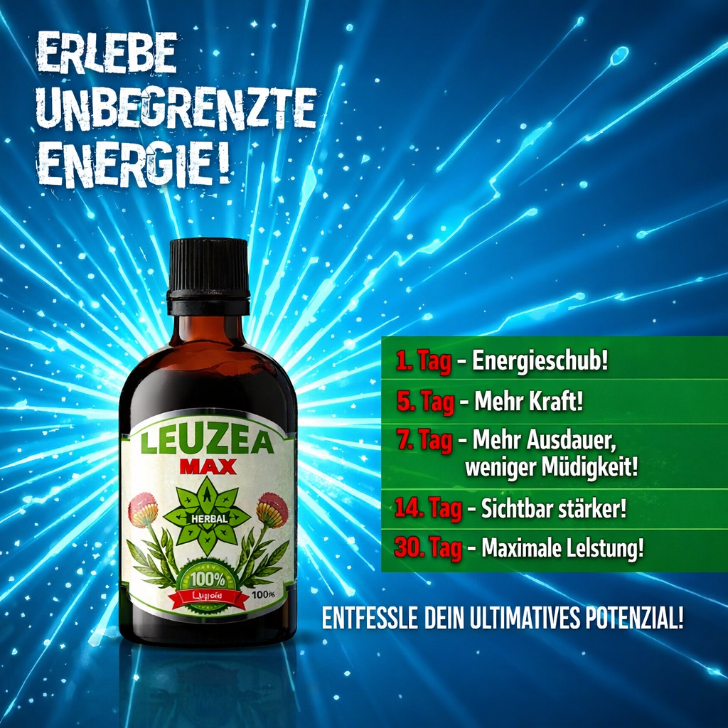 Leuzea Max Germany Facebook ad