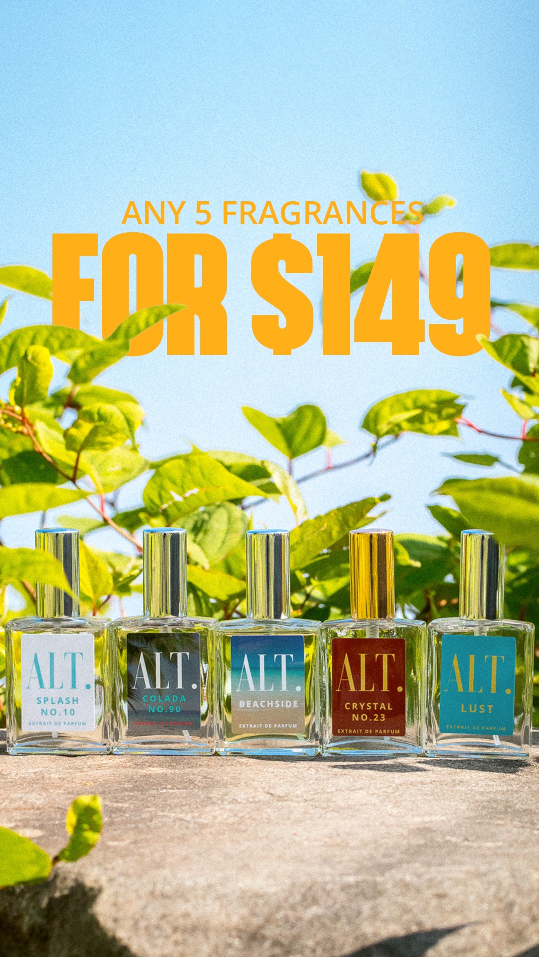 ALT. Fragrances Facebook ad