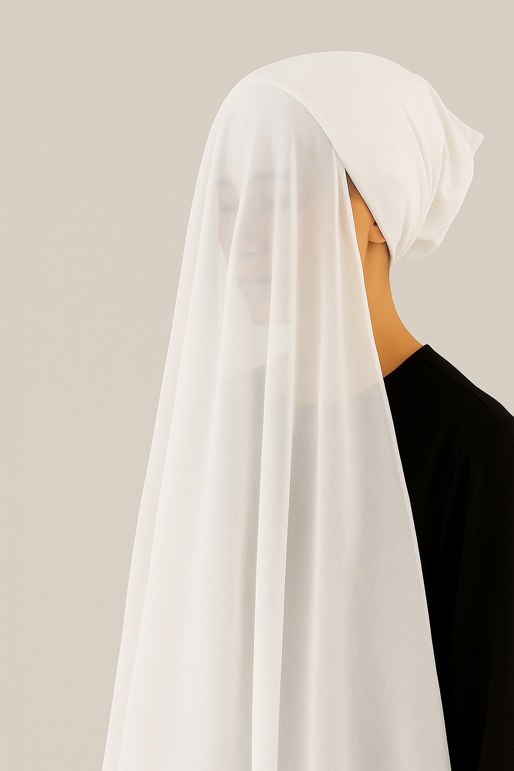Hijjabeez Facebook ad: POV: you’re wearing Saudi jalbab for the first…