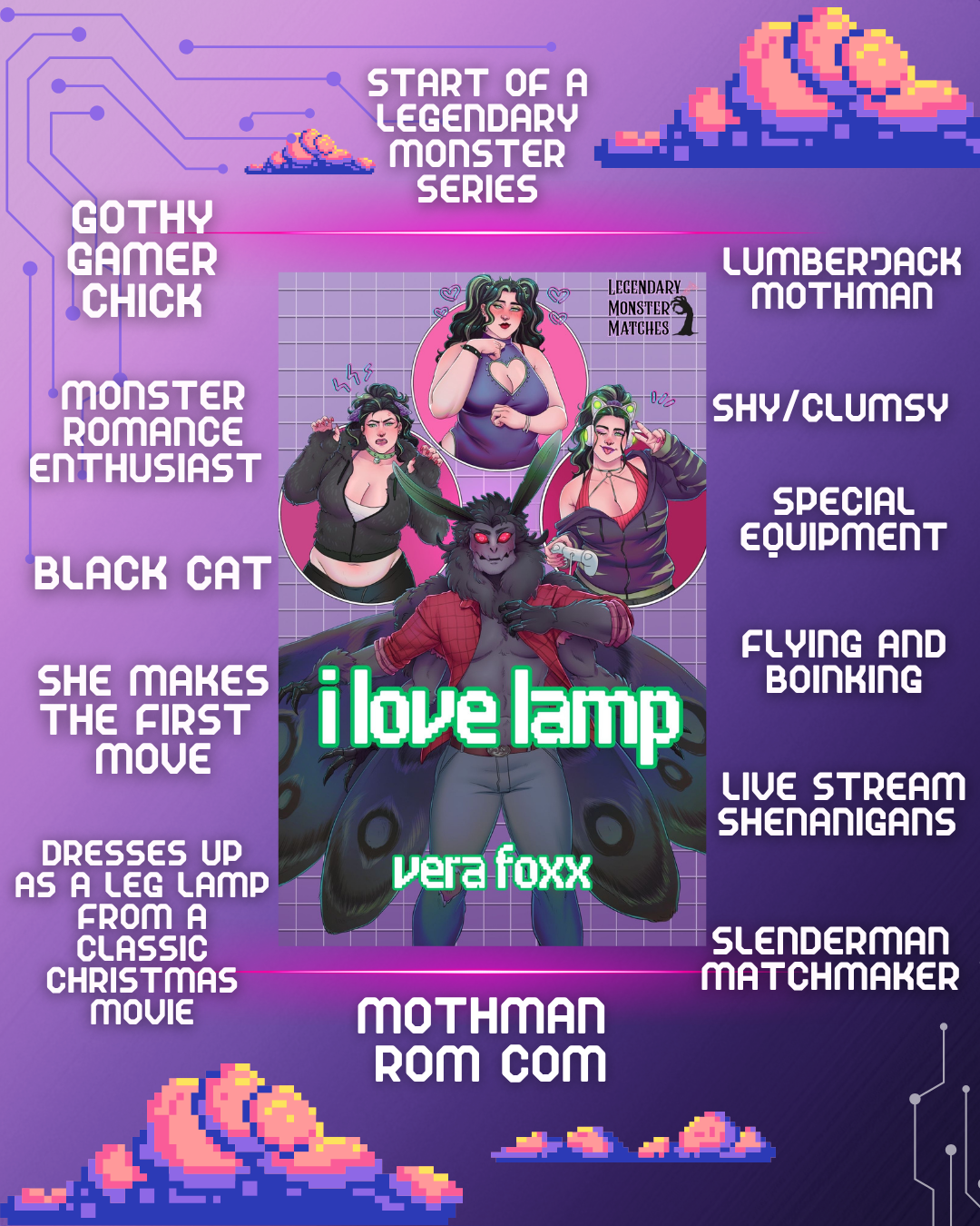 Vera Foxx Facebook ad: Mothman RomCom