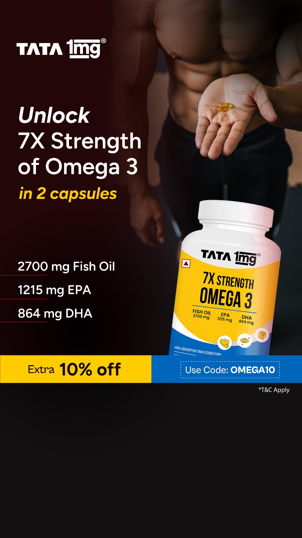 TATA 1mg Wellness Facebook ad