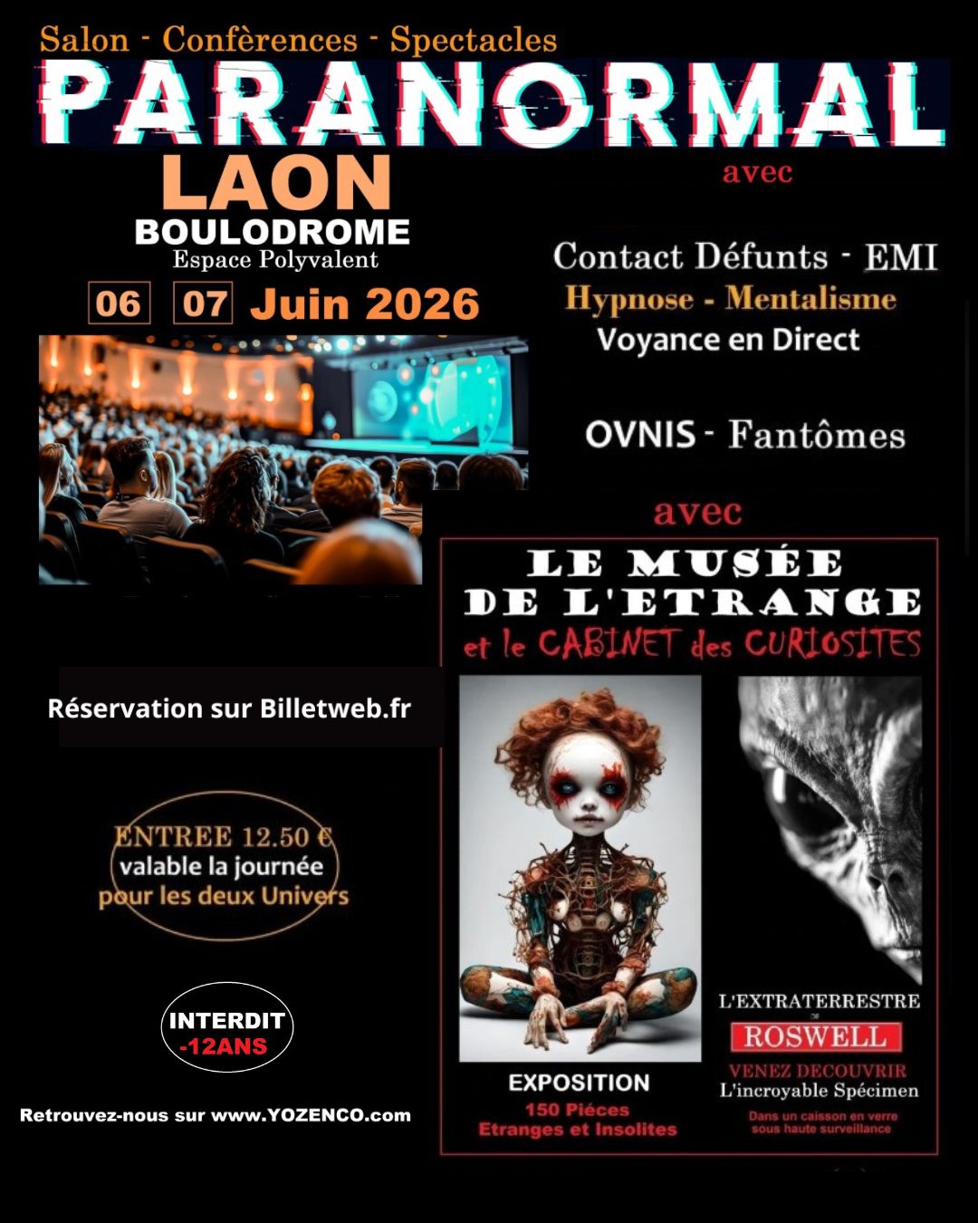 Salons du Paranormal Facebook ad: [LAON] 𝟏𝐞̀𝐫𝐞 𝐞́𝐝𝐢𝐭𝐢𝐨𝐧 𝐝𝐮 𝐒𝐀𝐋𝐎𝐍 &…