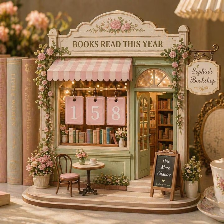 Myforevergift Facebook ad: Custom Books Read This Year Counter, Vintage Book Read…
