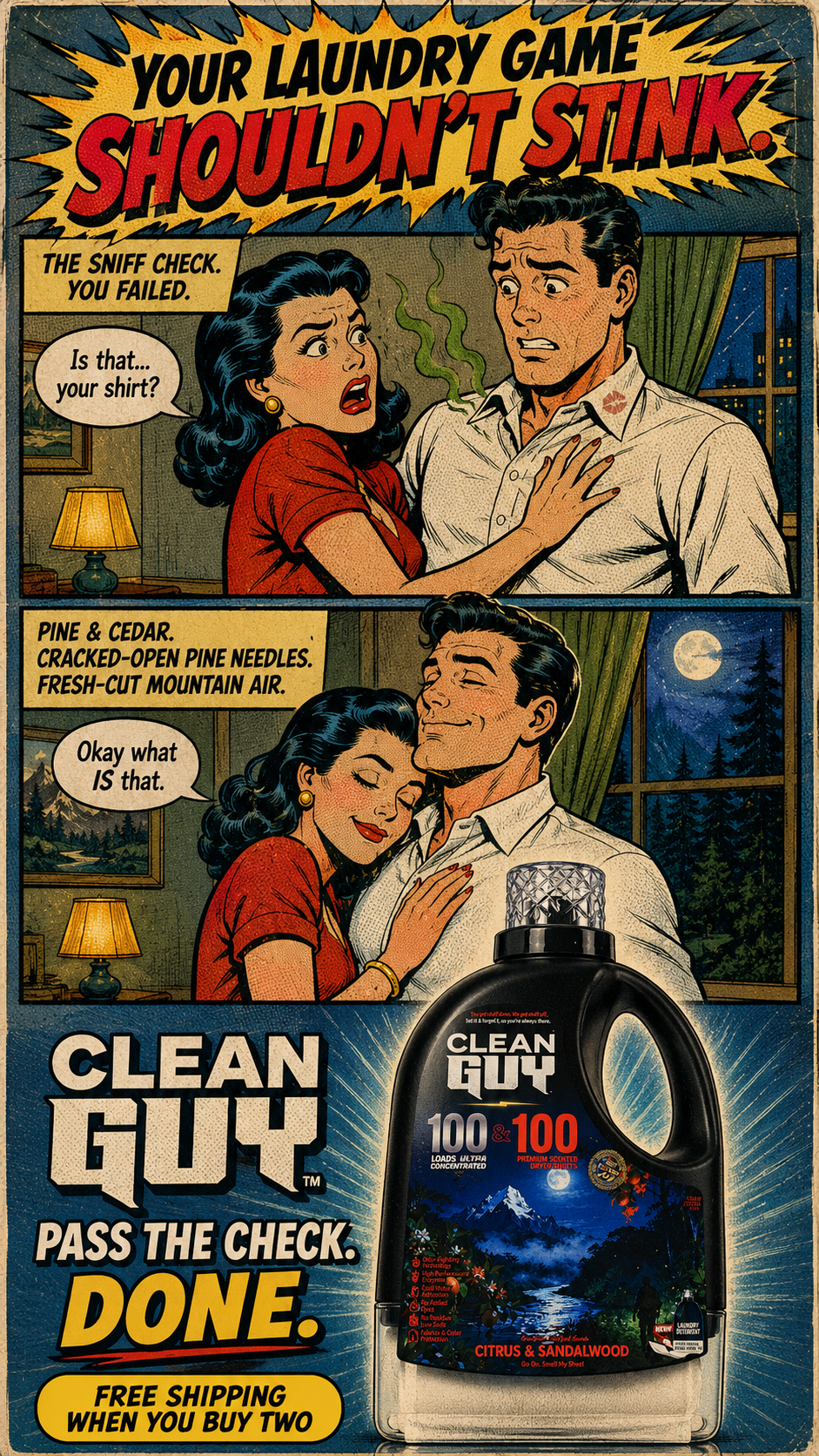 Clean Guy Facebook ad