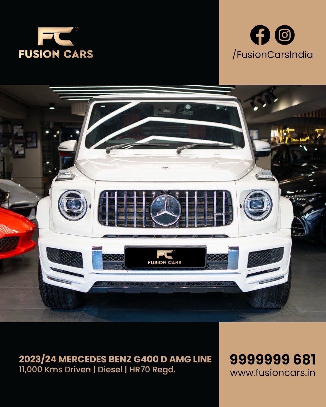 Fusion Cars Facebook ad
