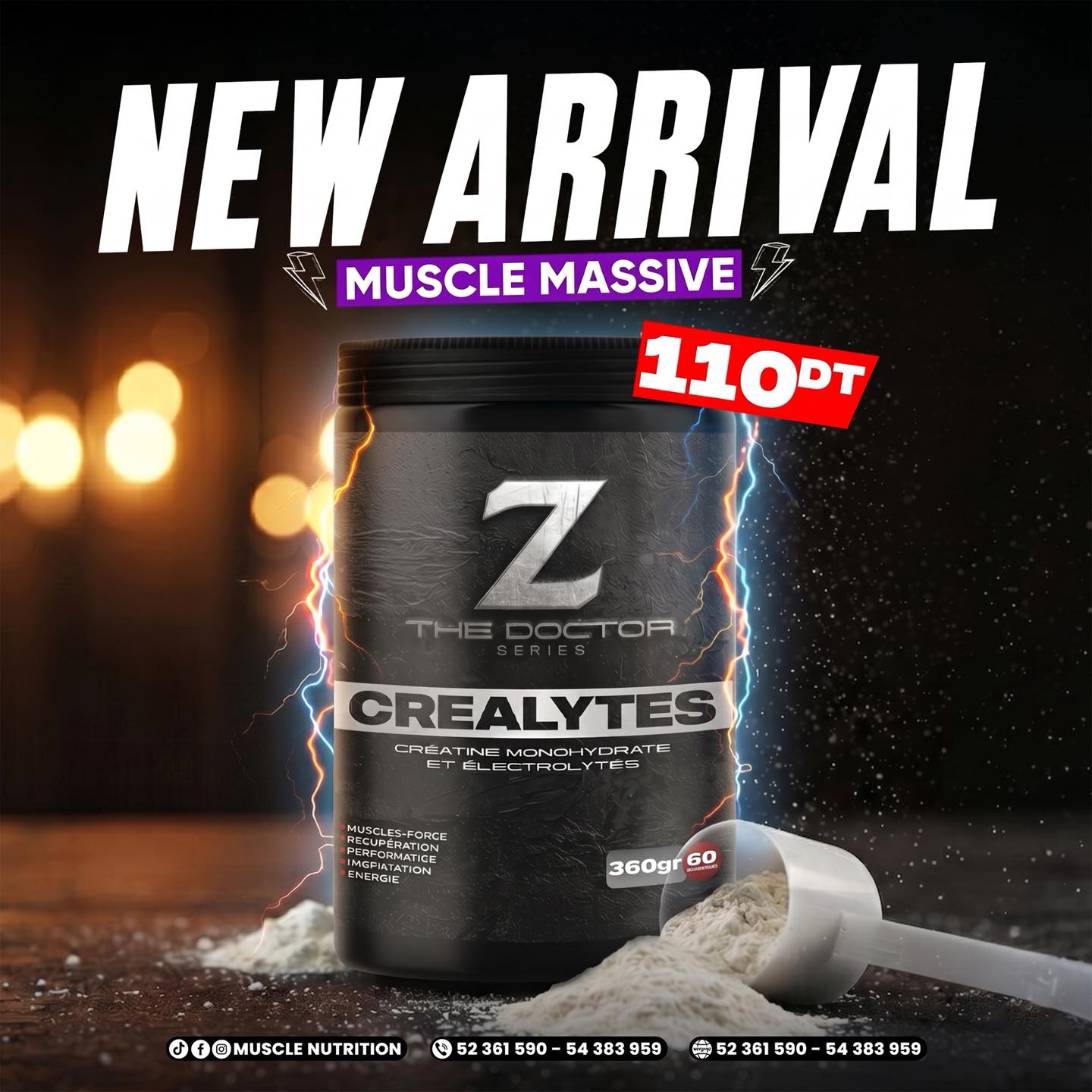 Muscle Nutrition Facebook ad