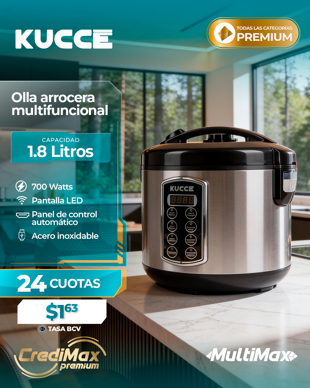 Multimax Facebook ad: Ahora puedes comprar con CrediMax Premium