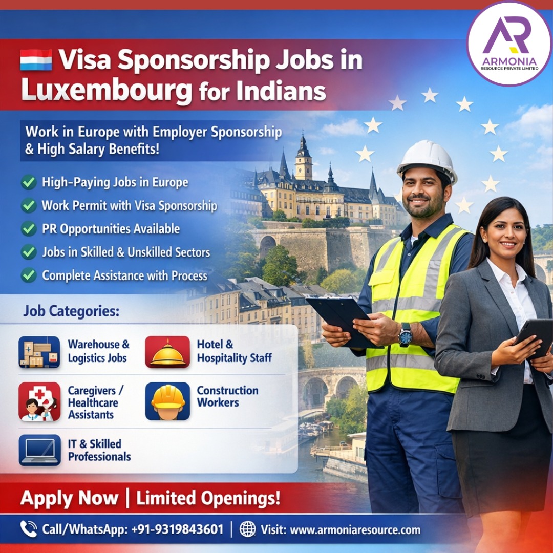Armonia Resource - OPC Facebook ad: Luxembourg Work Visa, Start Your Career Abroad