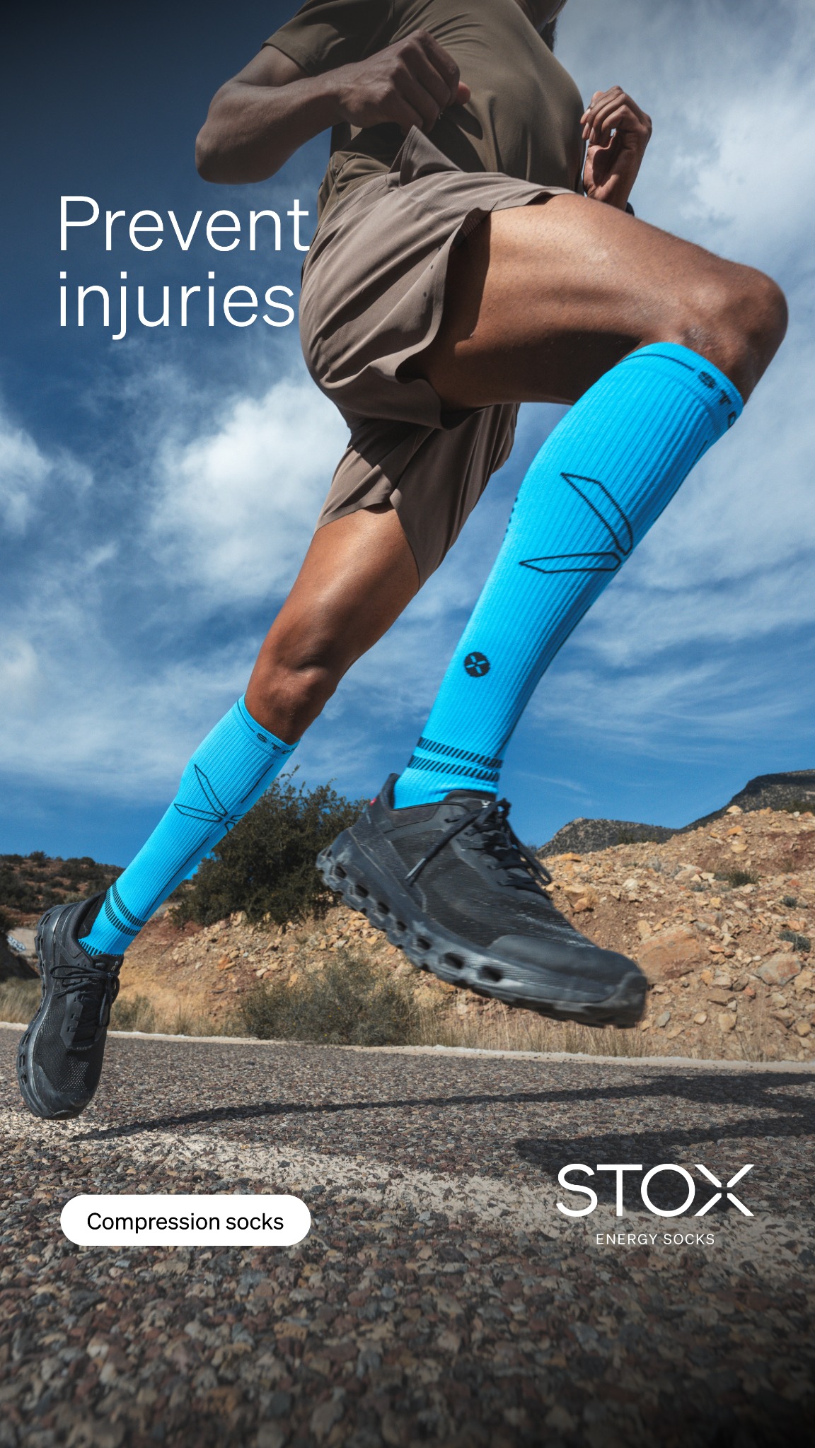 STOX Energy Socks Facebook ad