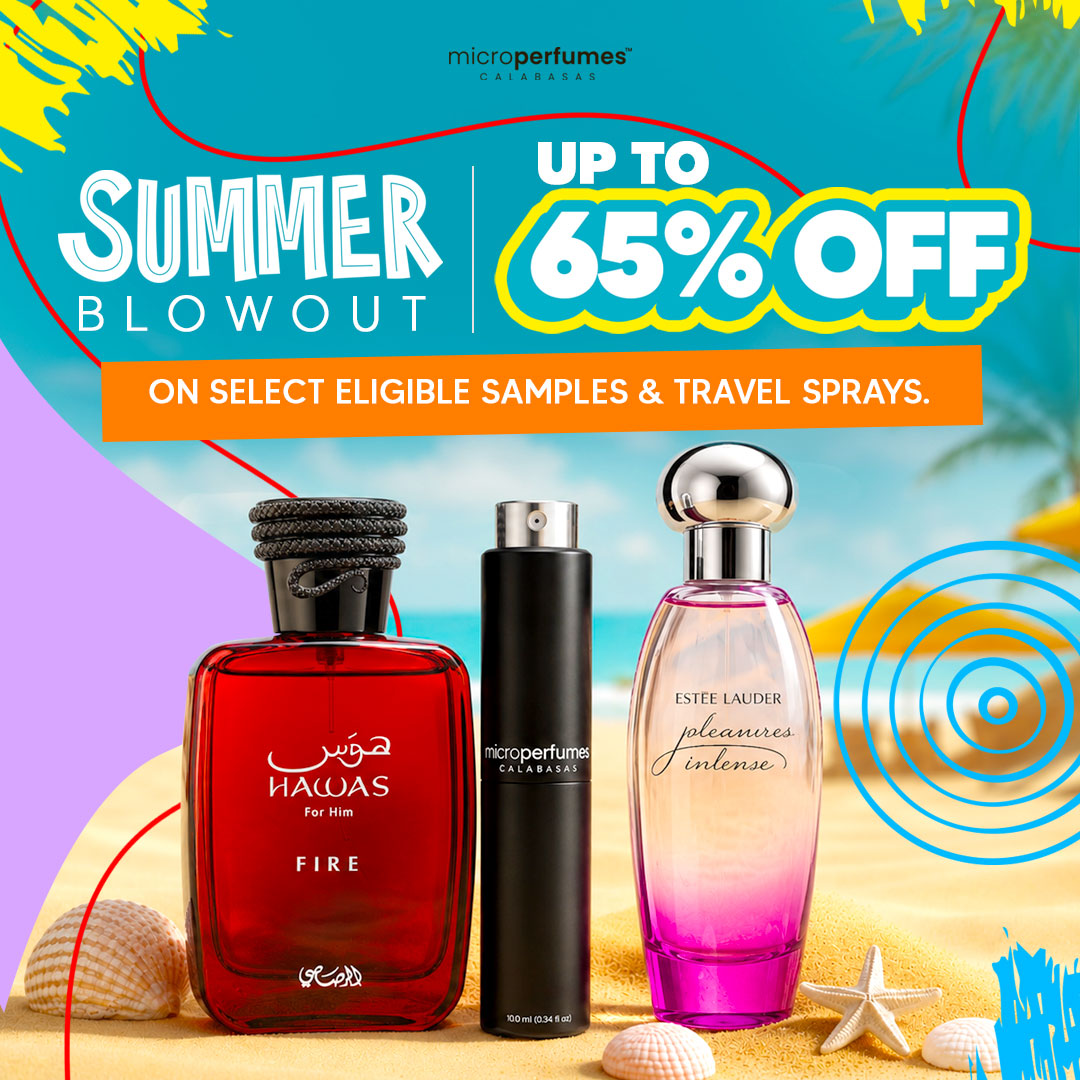 MicroPerfumes Facebook ad: High-end perfumes w/o the high-end price tag