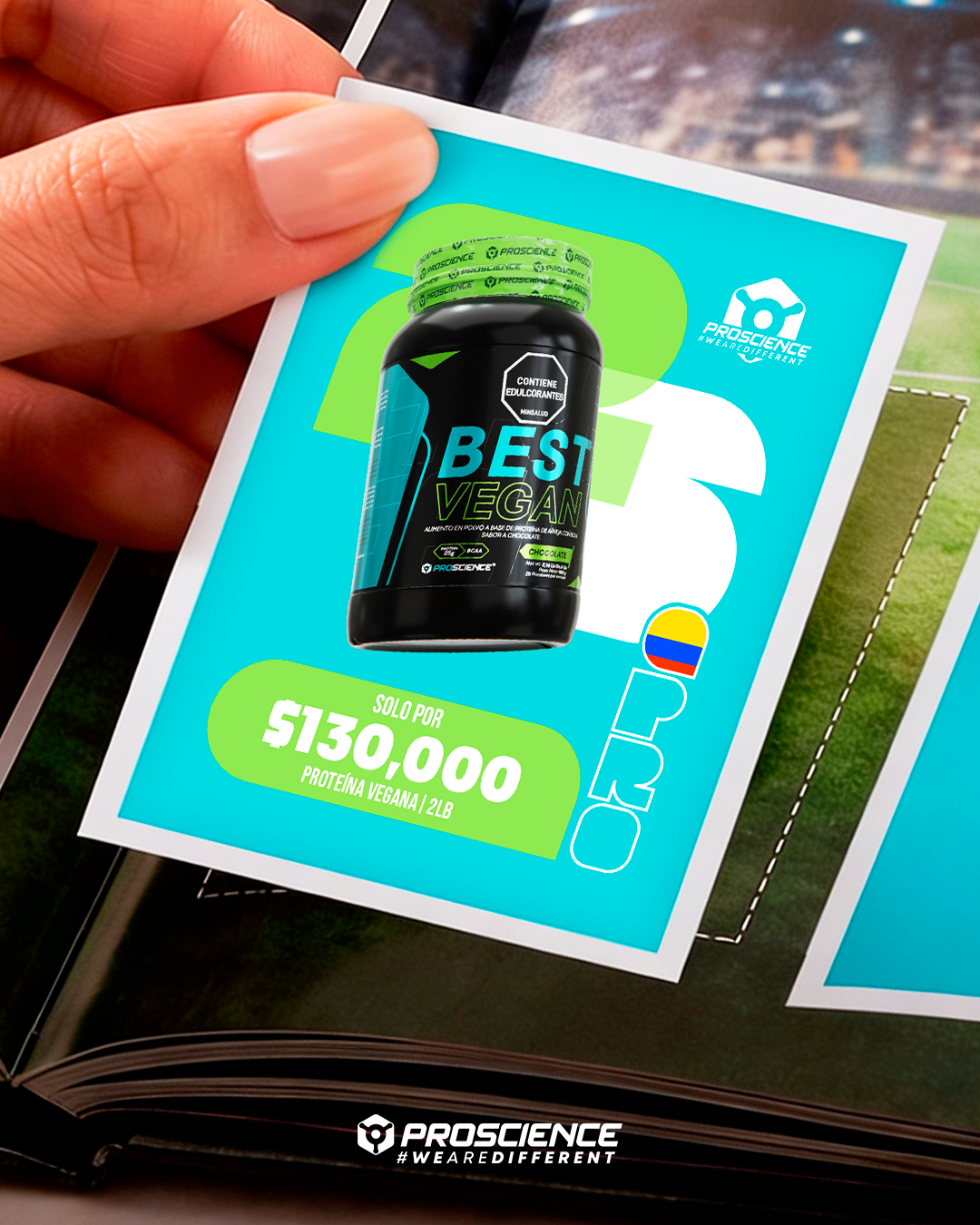 ProScience Facebook ad