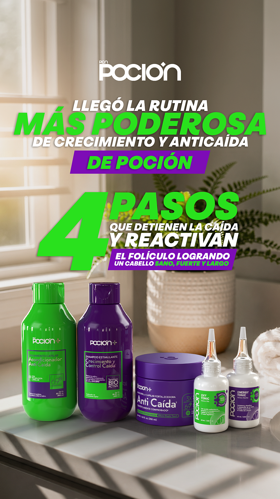 La Pocion Facebook ad: ¡Ya llegó! Nuevo Kit Crecimiento y Anti-Caída
