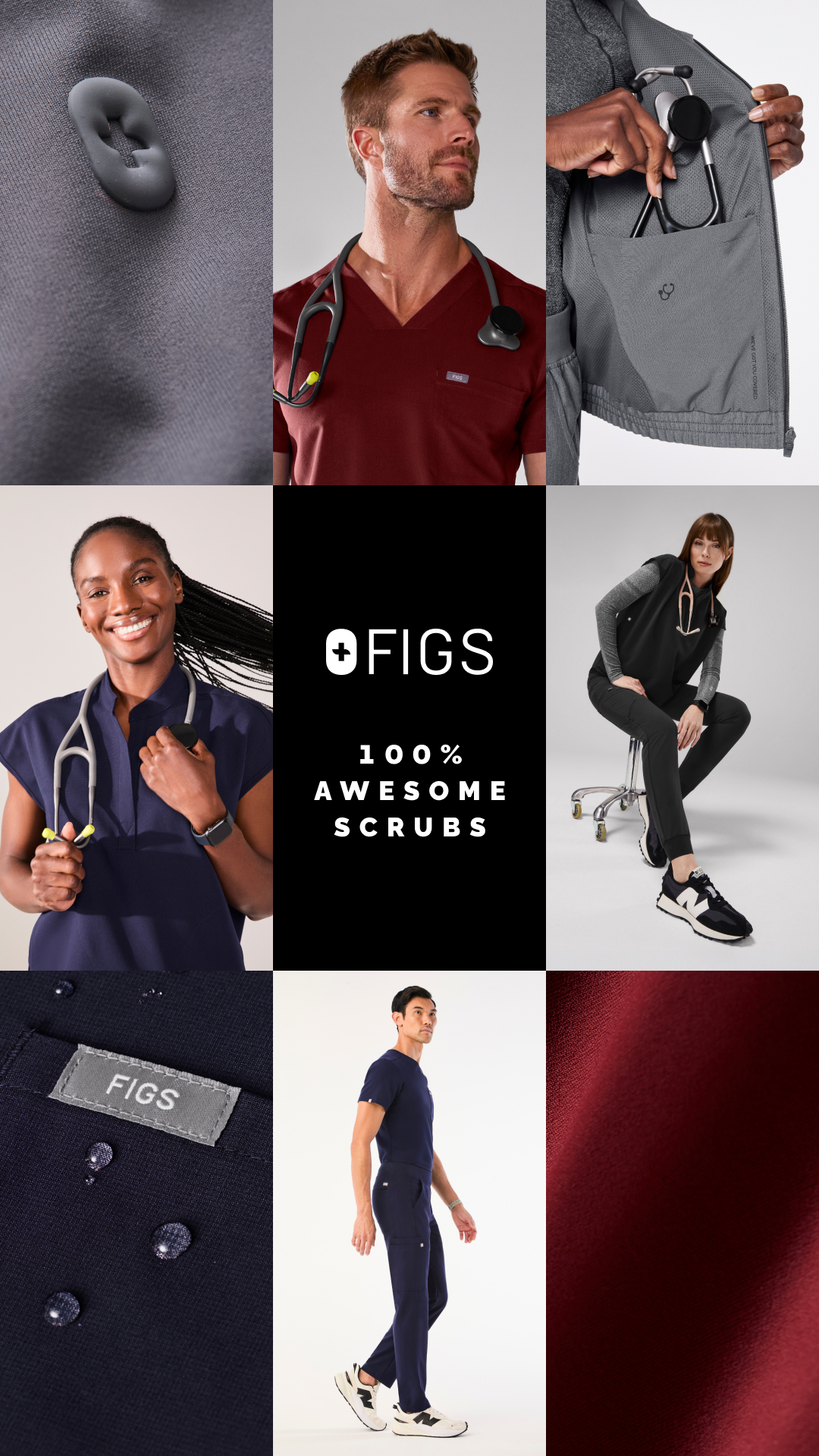 FIGS Facebook ad