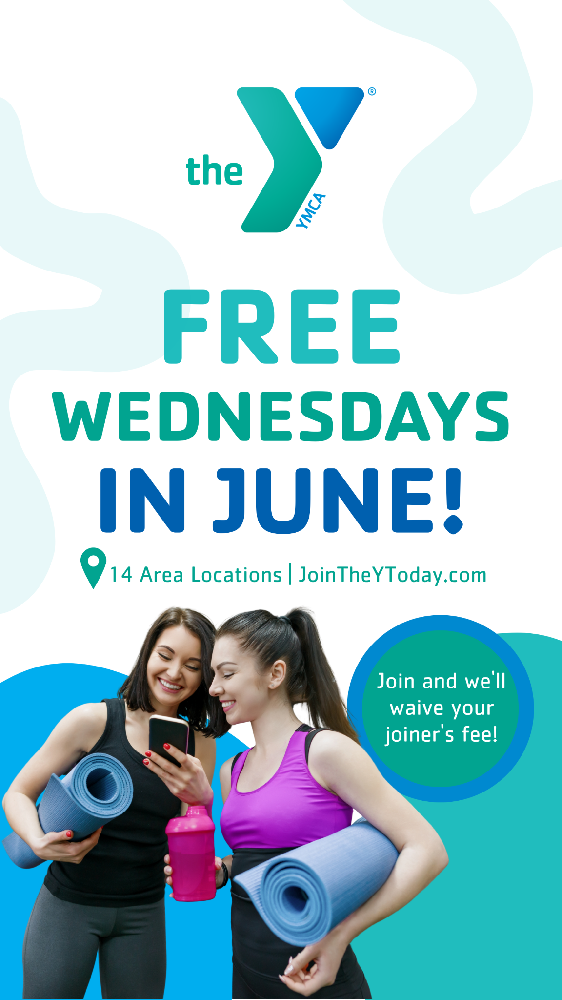 YMCA of Greater Dayton Facebook ad: Free Wednesdays in June!