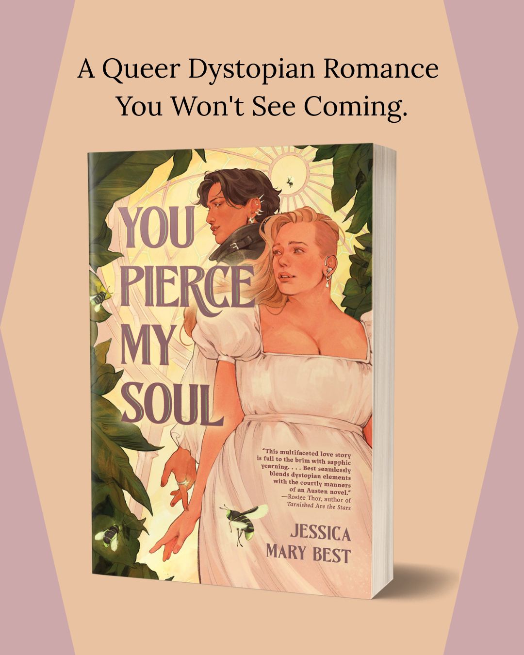 Quirk Books Facebook ad: You Pierce My Soul by Janet Mary Best