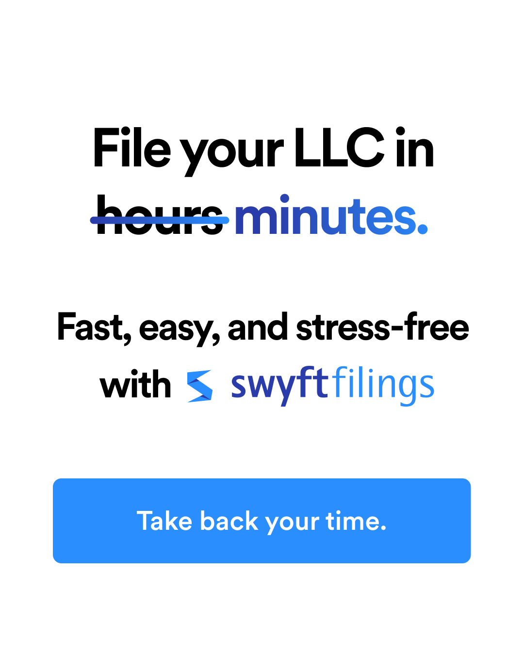 Swyft Filings, LLC Facebook ad