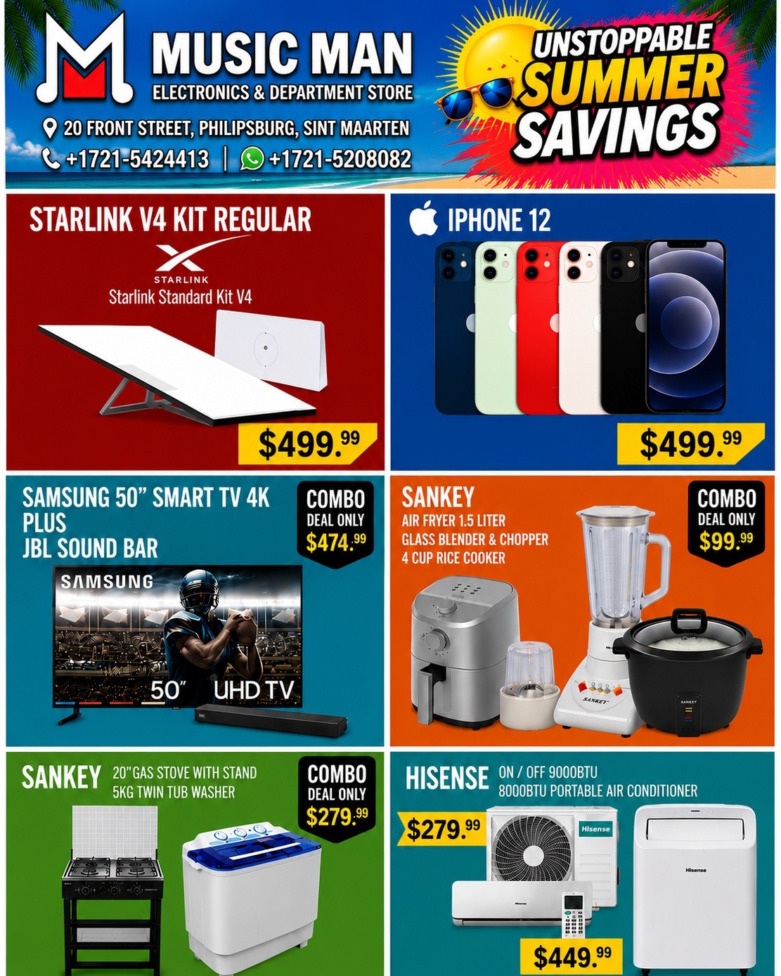 Musicman Sxm Facebook ad: THE HEAT IS ON… AND SO ARE THE…