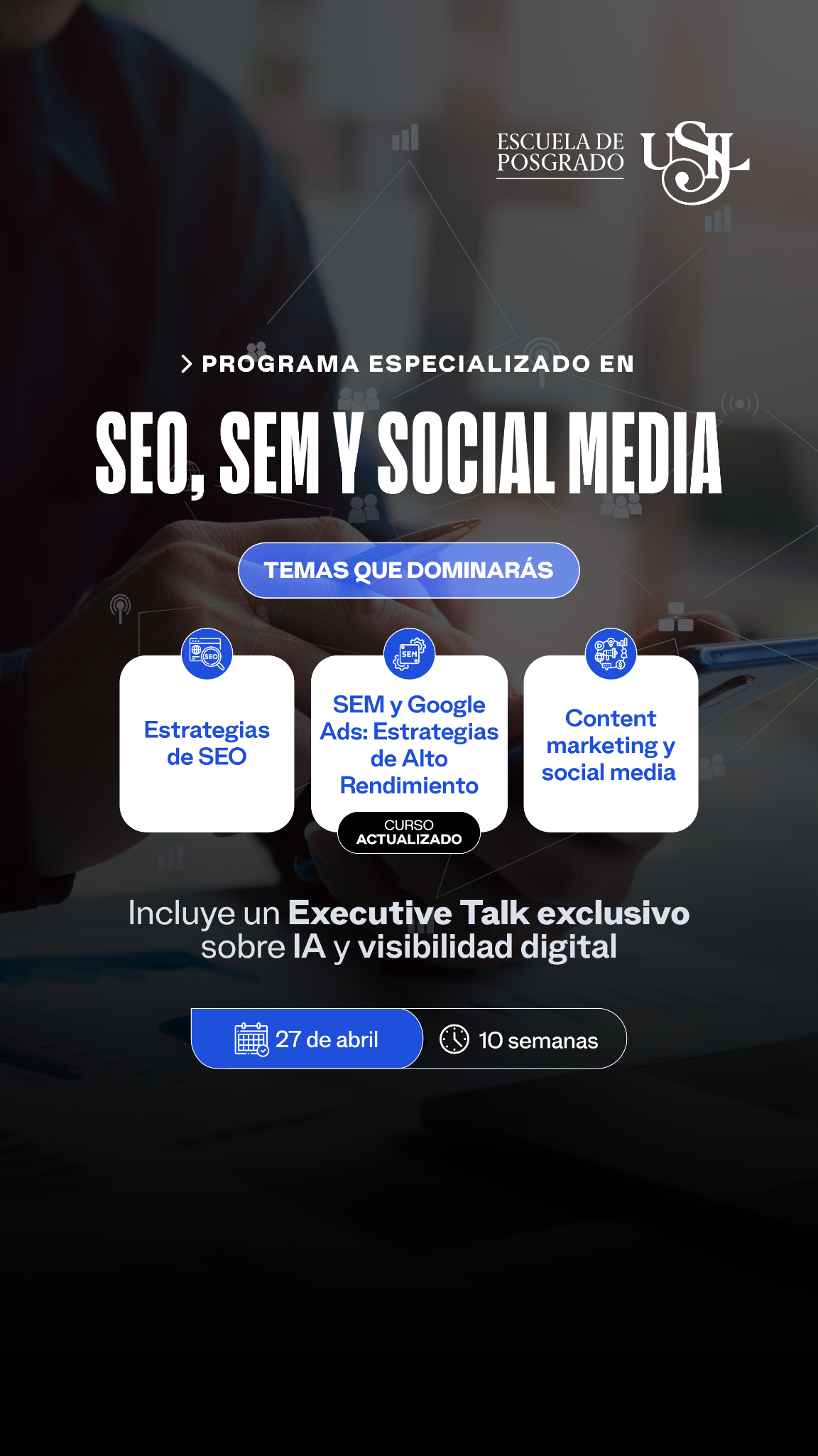 USIL Educación Ejecutiva Facebook ad