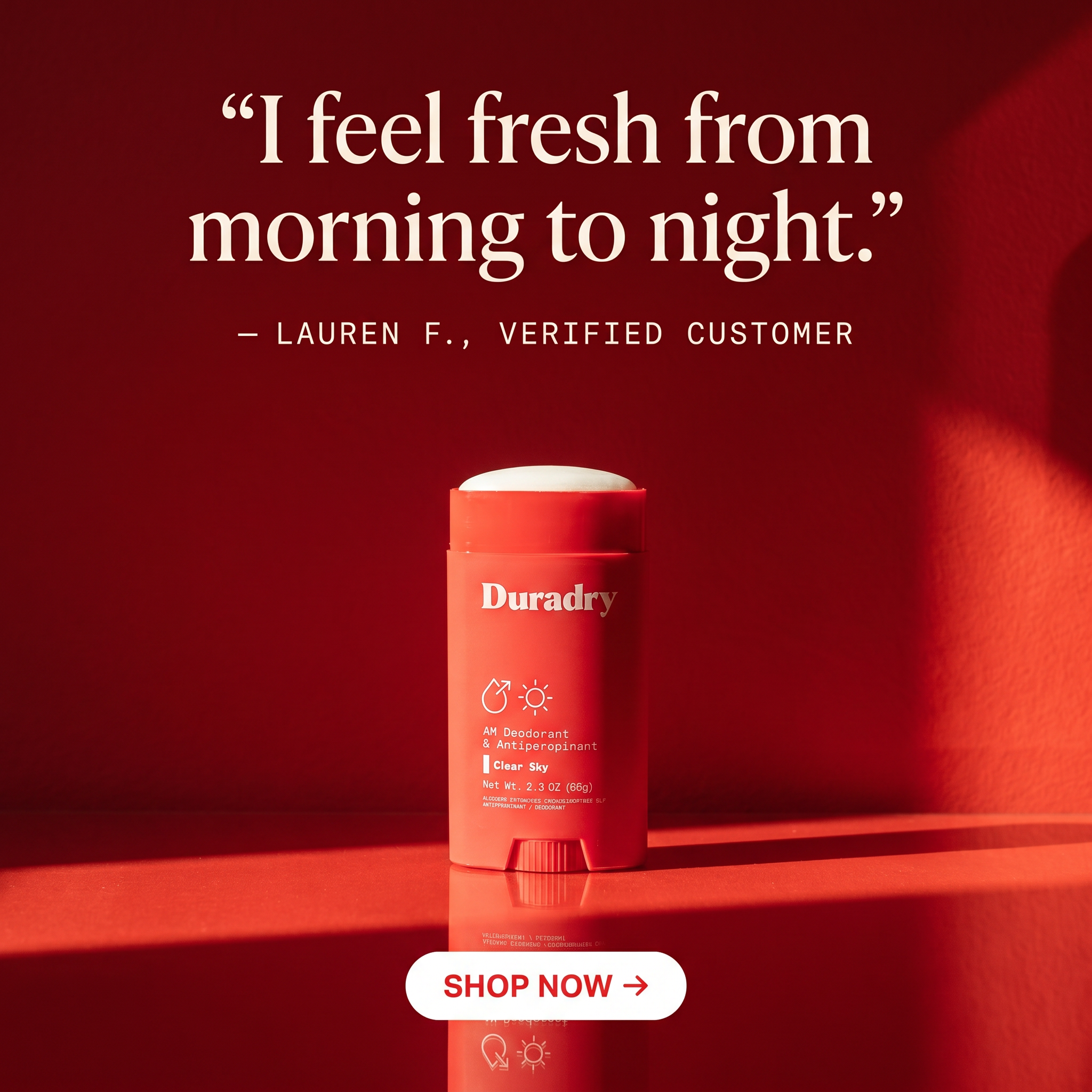 Duradry Facebook ad