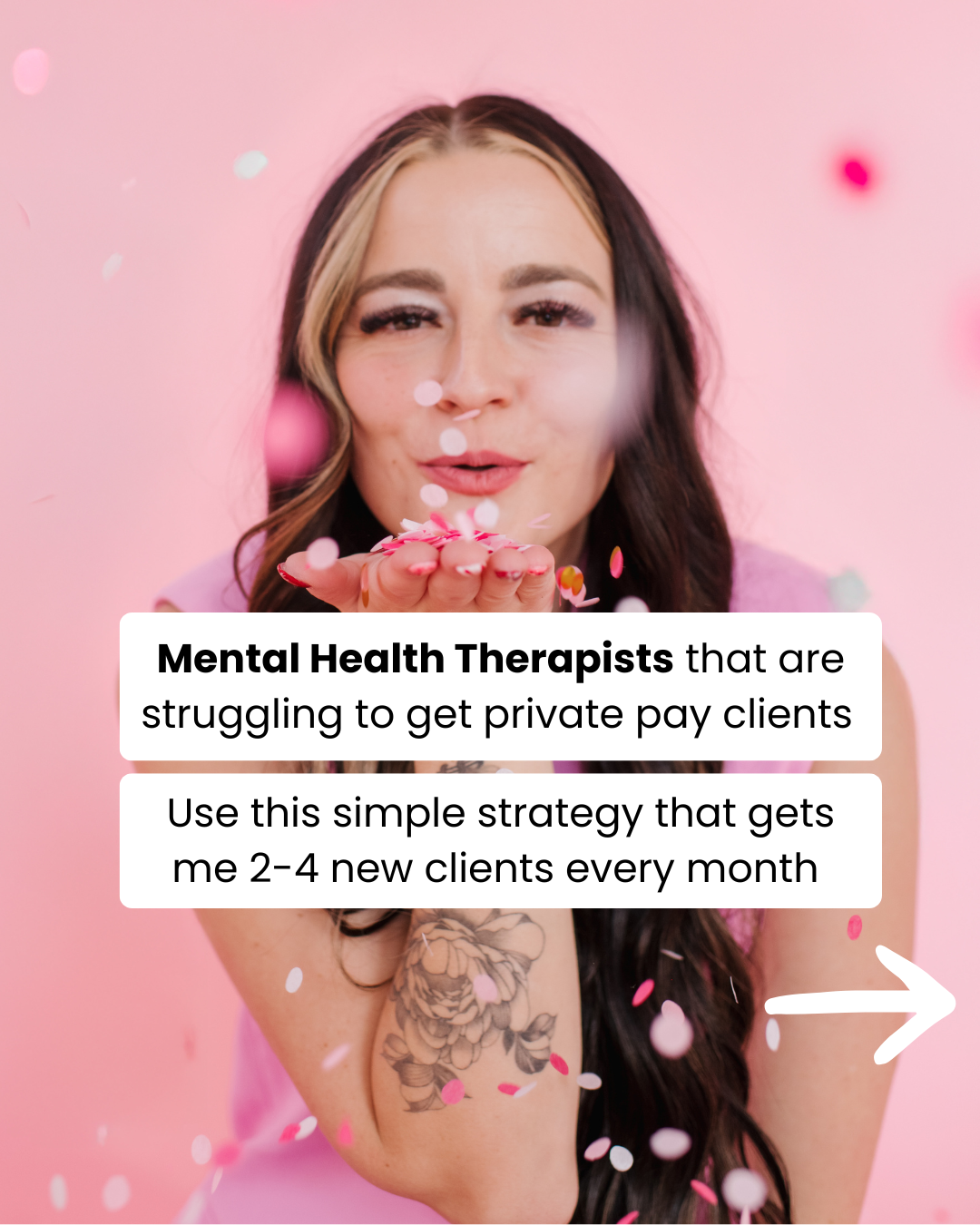 Empowering Therapists: Get Full with Private Pay Clients Facebook ad