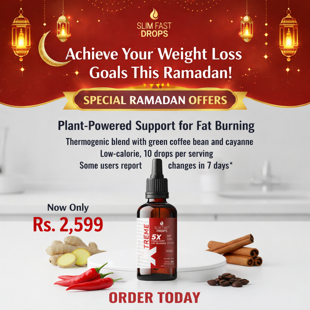 SlimFast-Drops Facebook ad: Ramzan Special Offer, Slim, Natural & Fast Results in Just…
