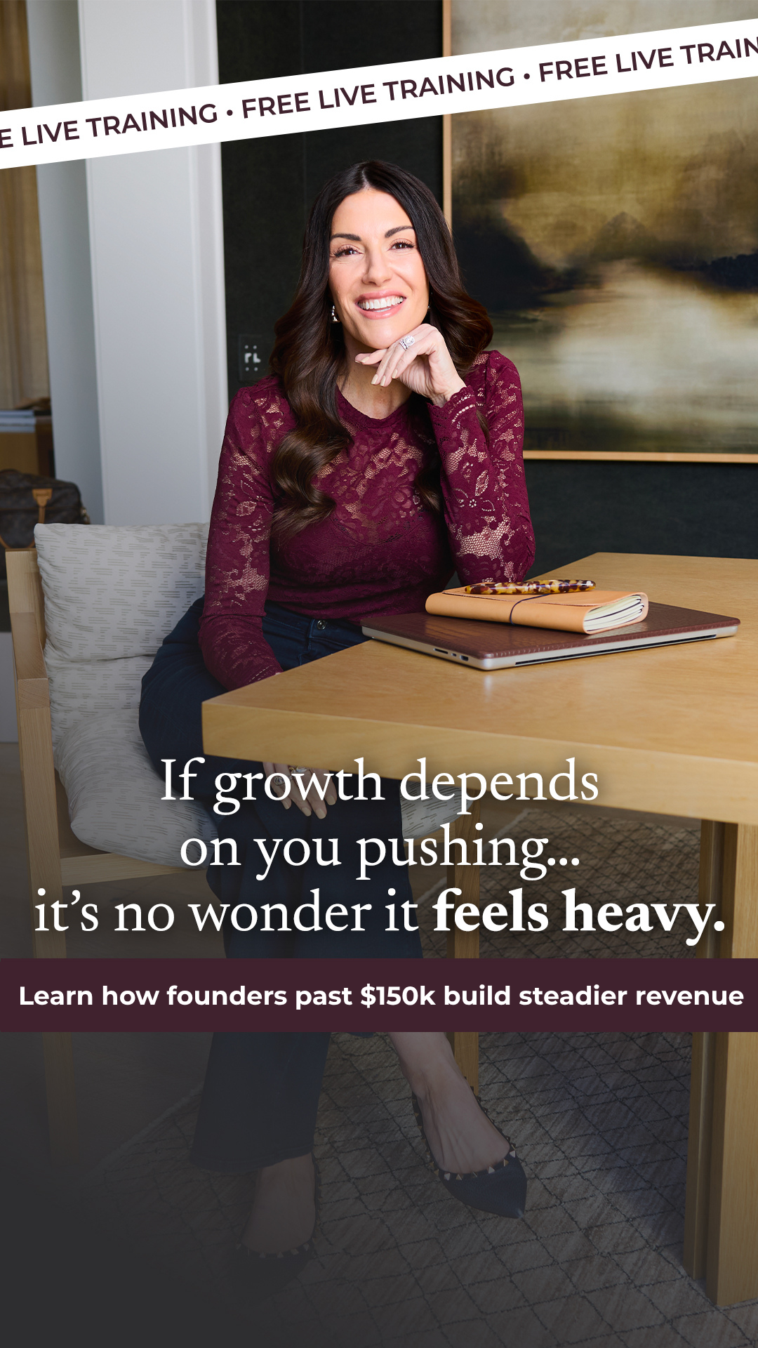 Amy Porterfield Facebook ad
