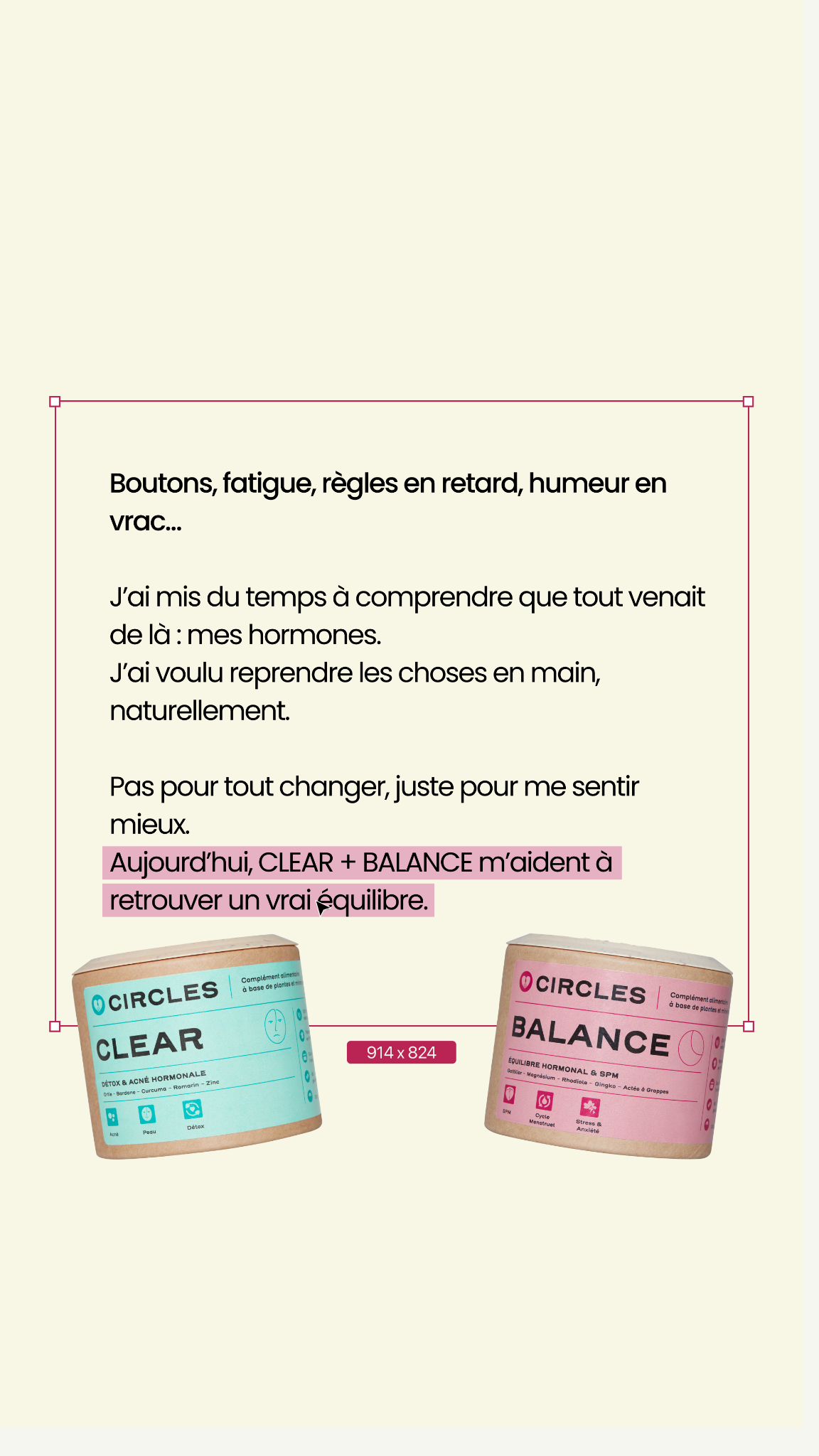 Circles Facebook ad