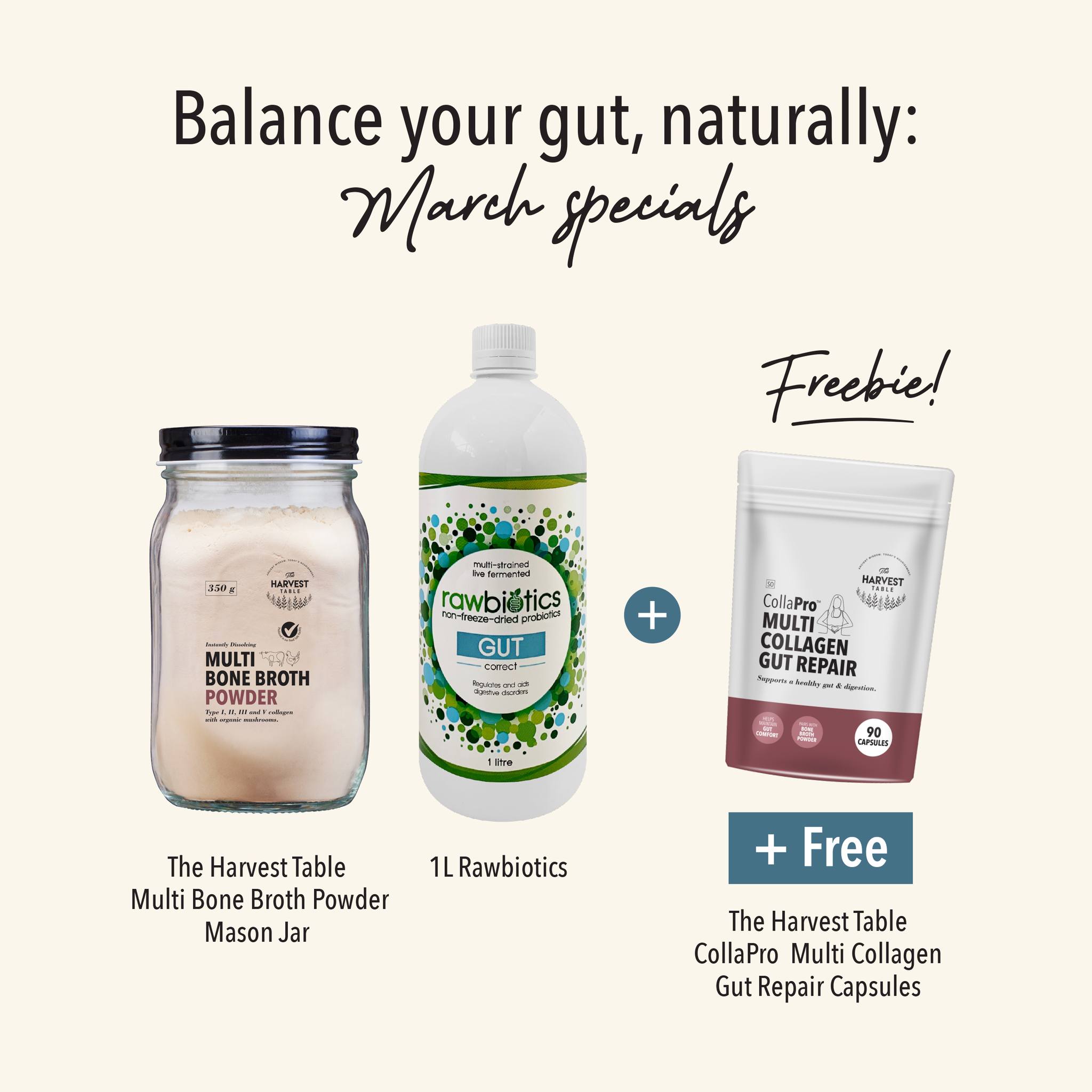 The Harvest Table Facebook ad