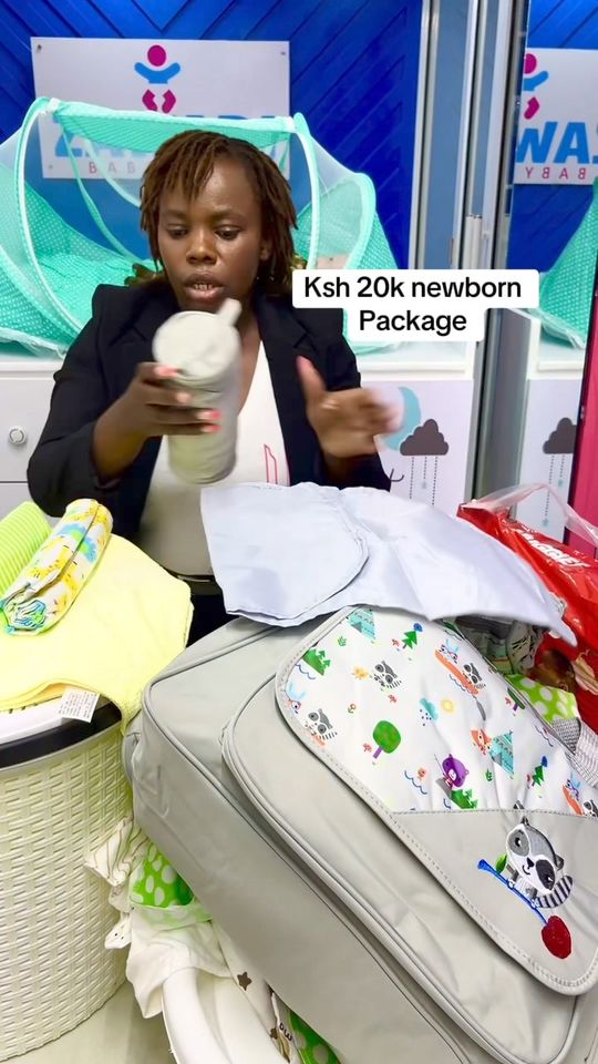 Zawadi Baby Shop Facebook ad from Nov 2, 2025