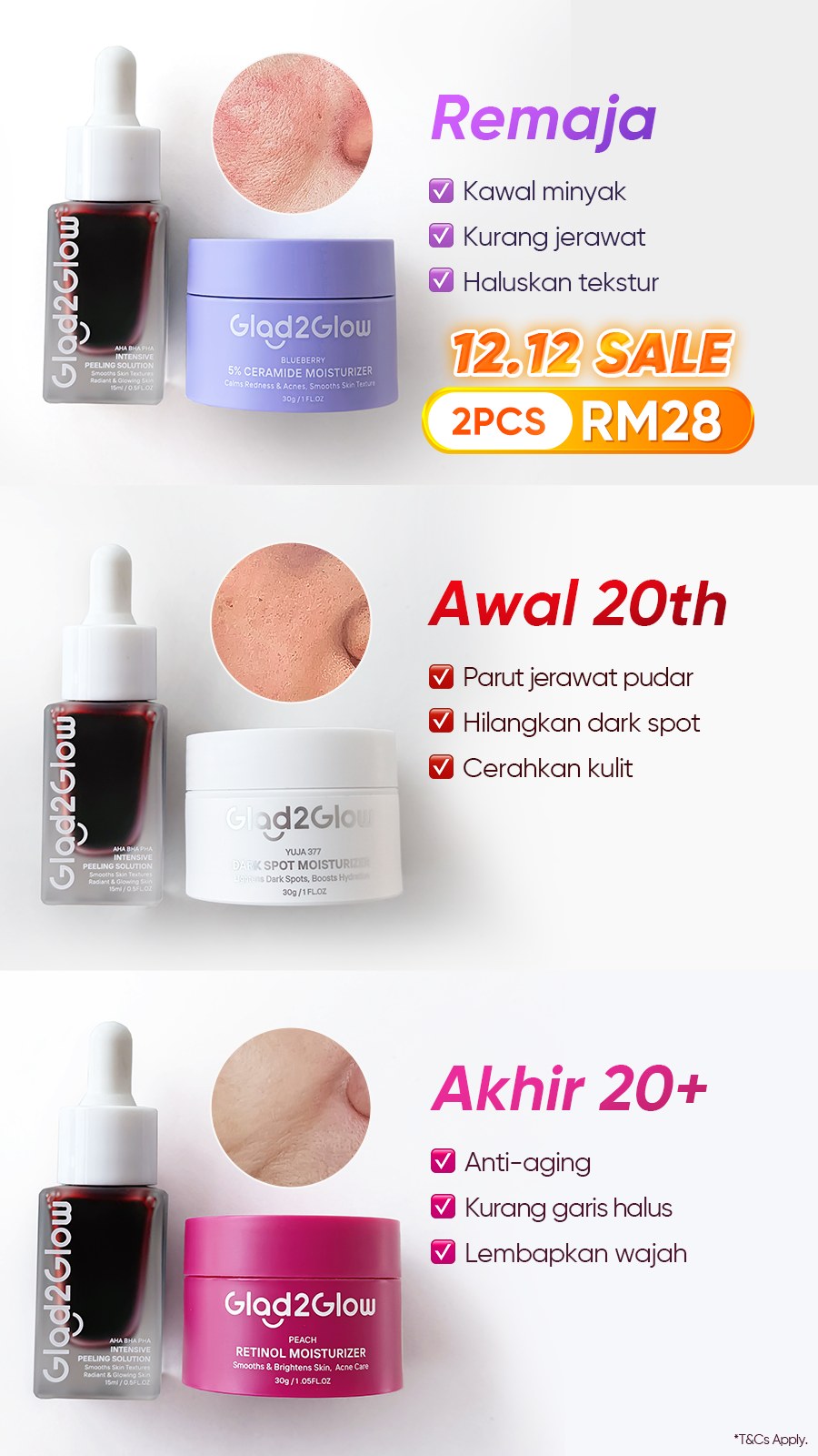 Glad2Glow.Malaysia  Facebook ad
