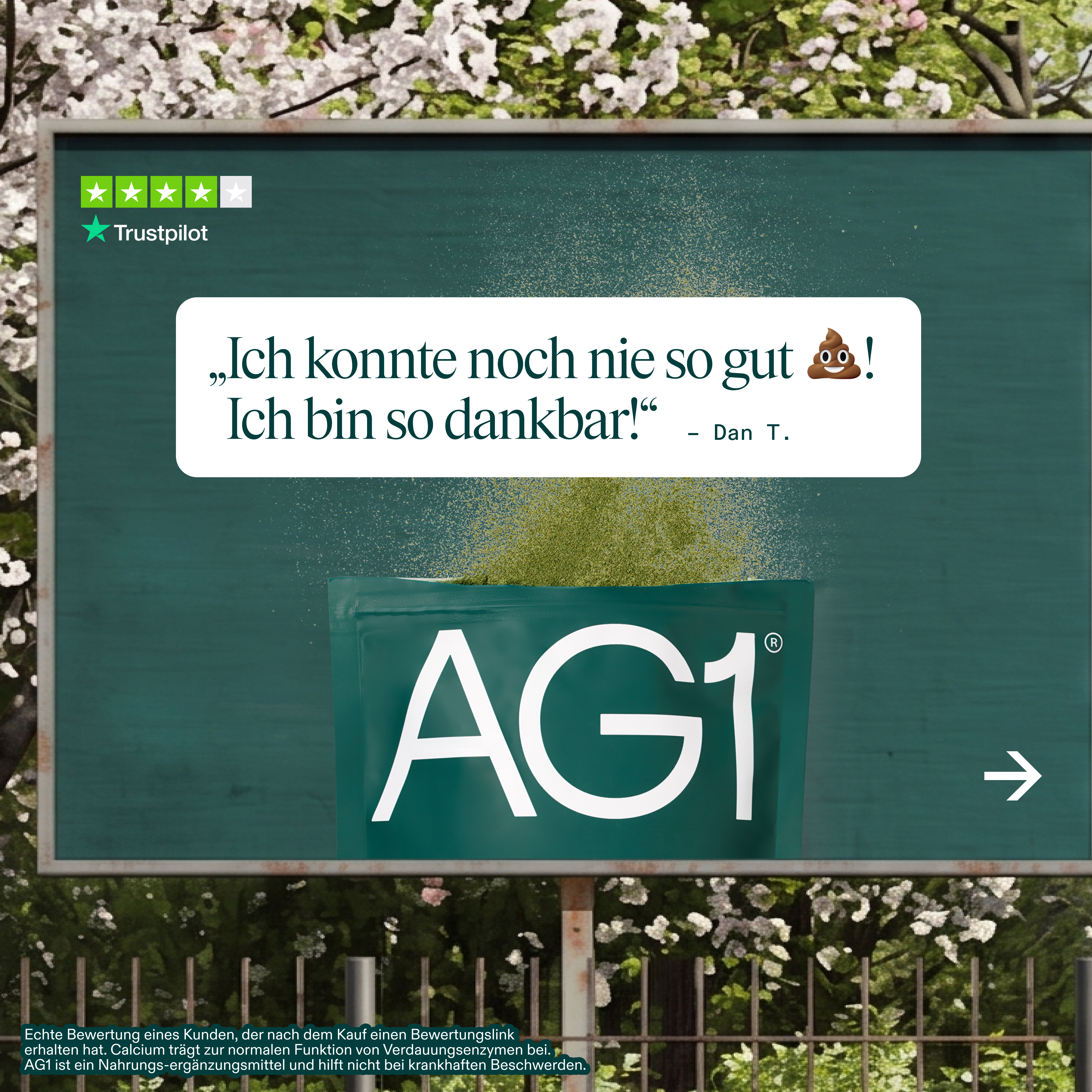 AG1 Deutschland Facebook ad