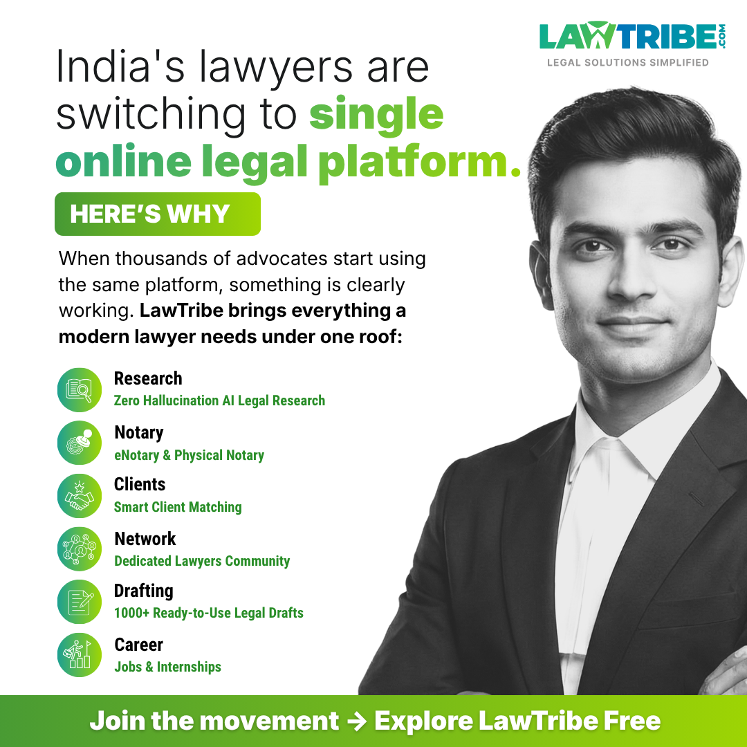 Lawtribe Facebook ad: Everything a Lawyer Needs in One Place