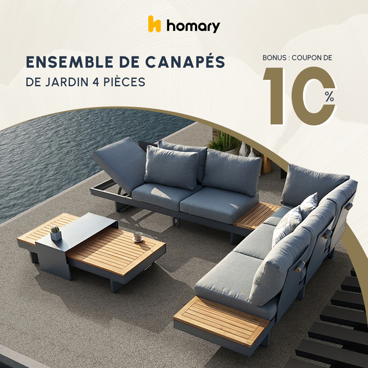 Homary Facebook ad