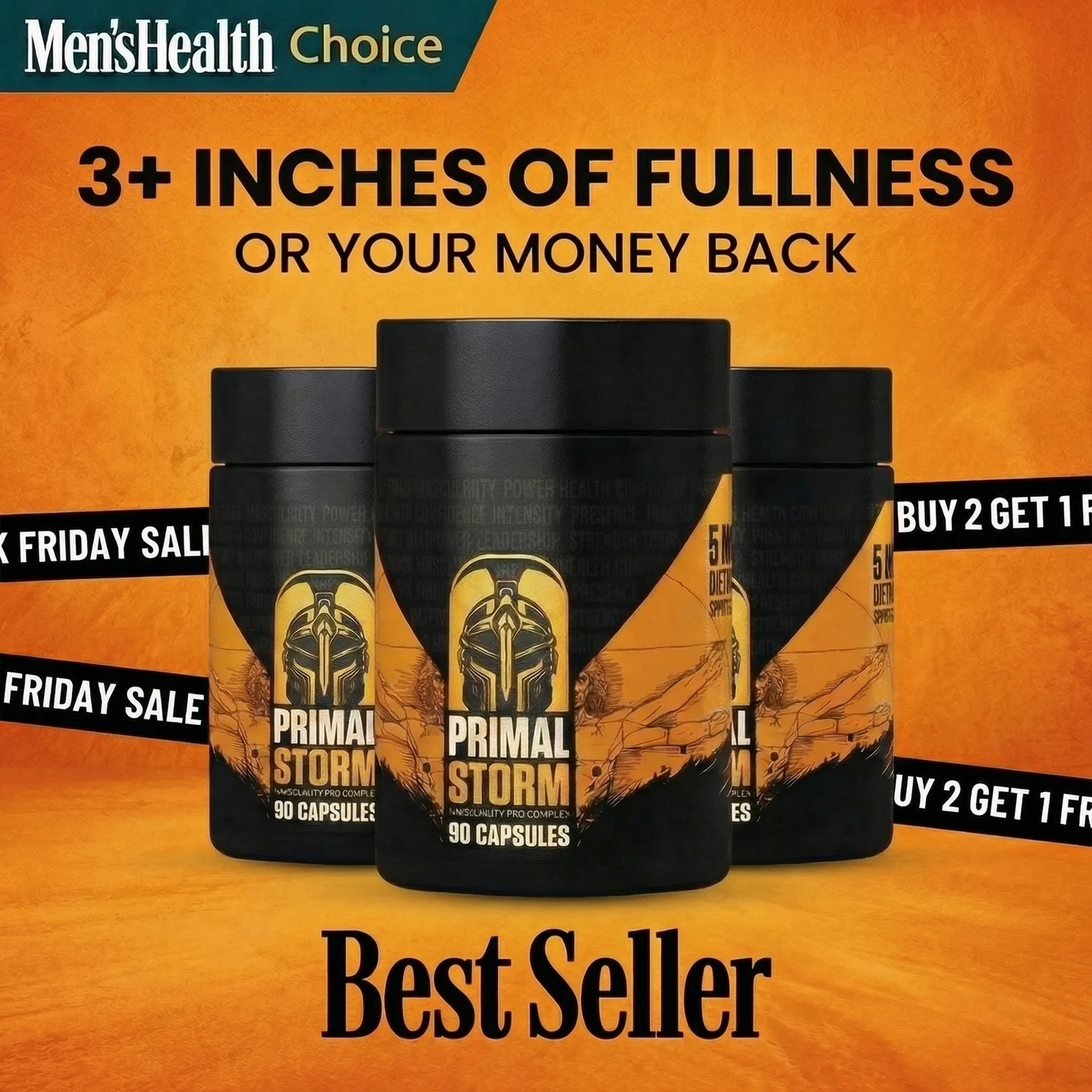 Primal Storm Supplements Facebook ad