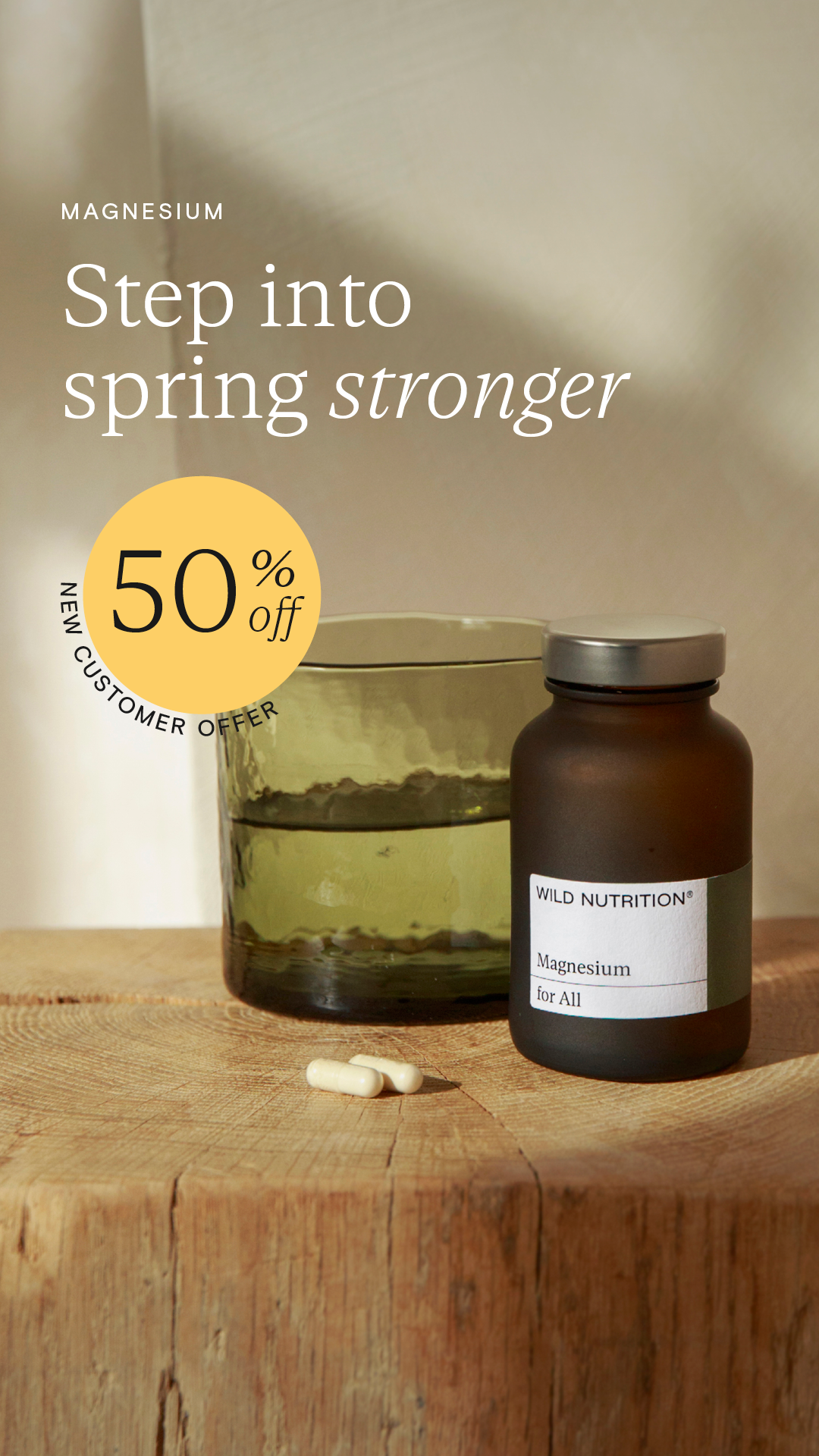 Wild Nutrition Facebook ad