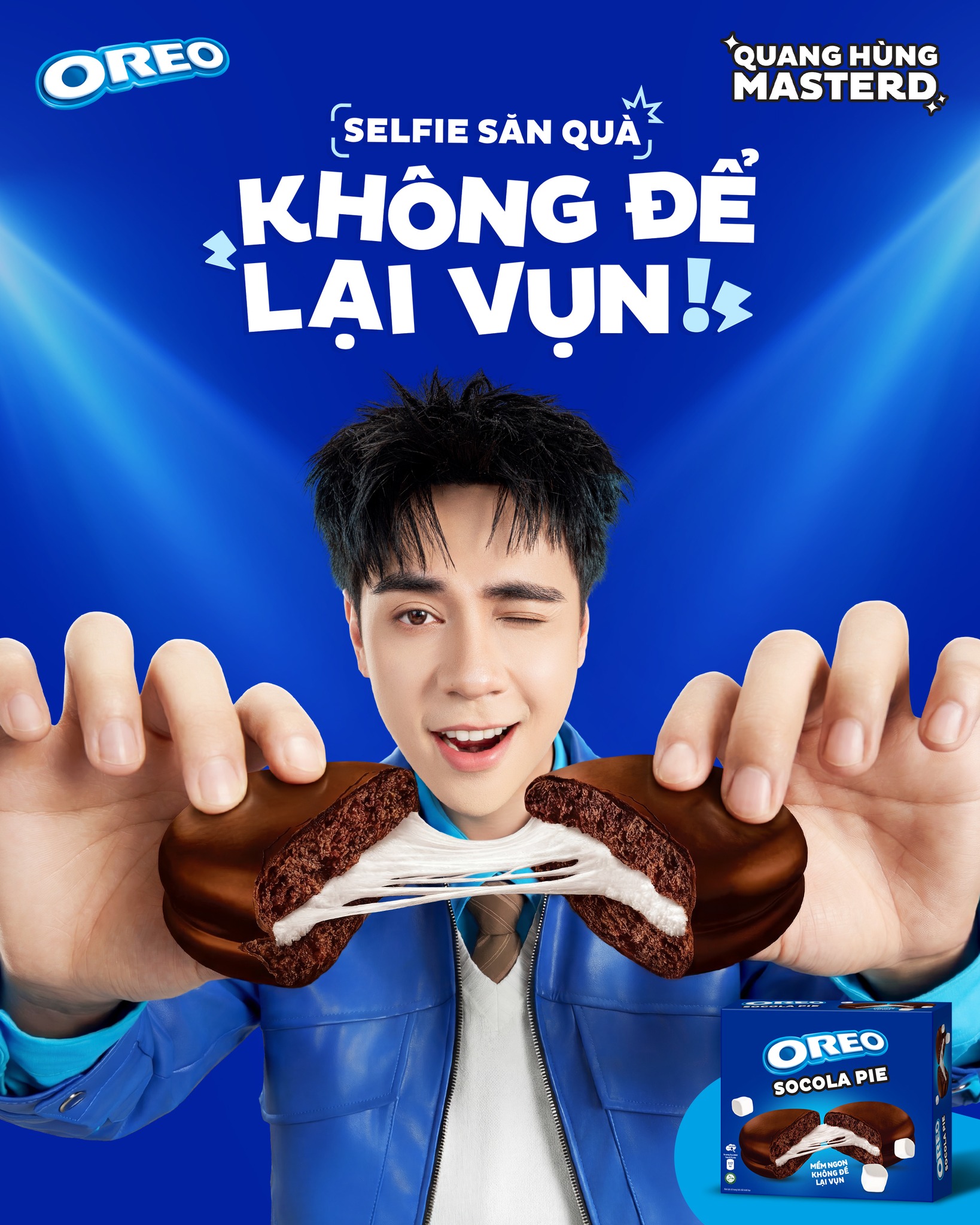 OREO Facebook ad: SELFIE SĂN QUÀ - KHÔNG ĐỂ LẠI VỤN