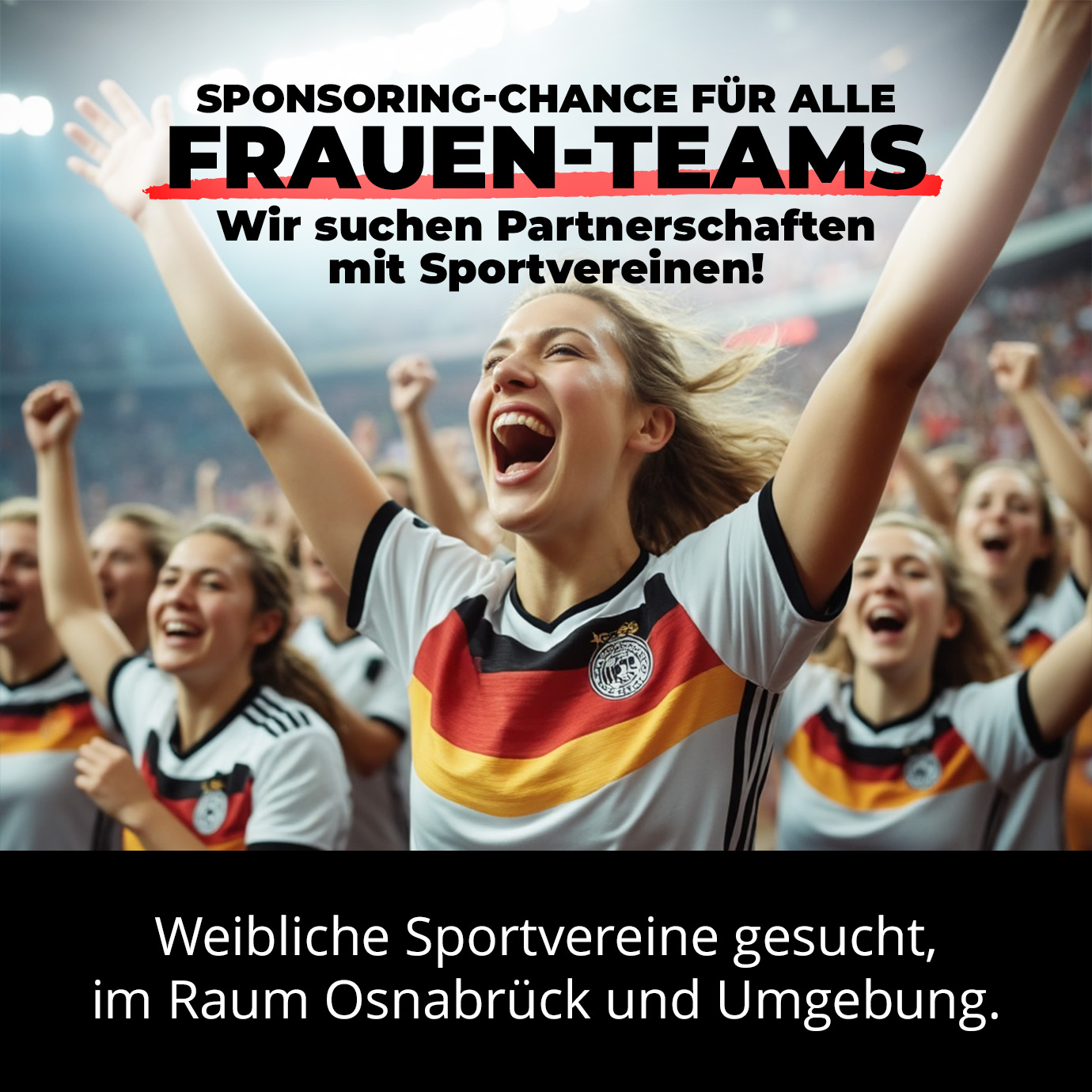 Luisa Hilgenberg Freiheitsmanufaktur Facebook ad: Sponsor für deinen Sportverein gesucht?