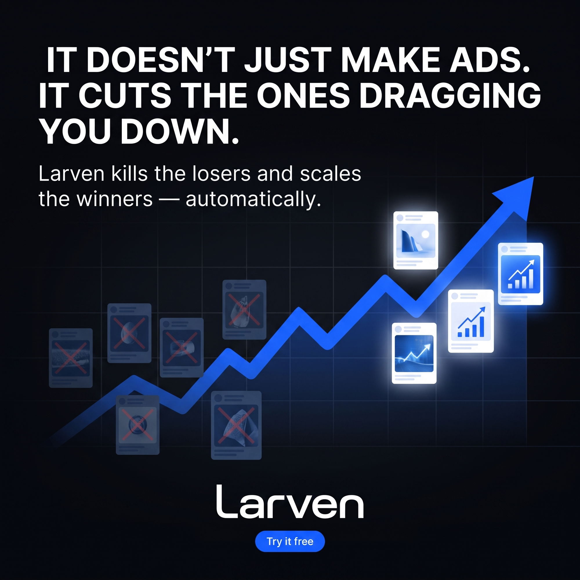 Larven AI Facebook ad