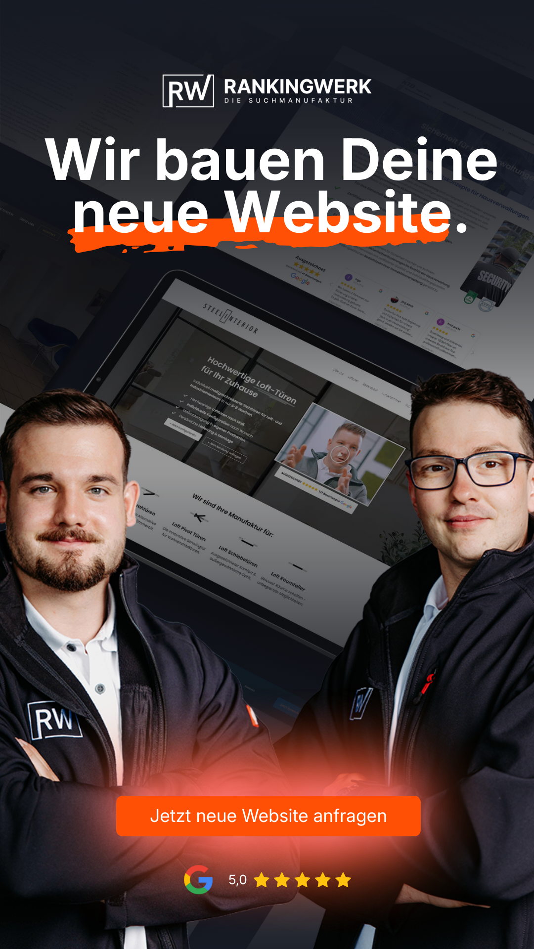 Rankingwerk GmbH Facebook ad from Jan 12, 2026