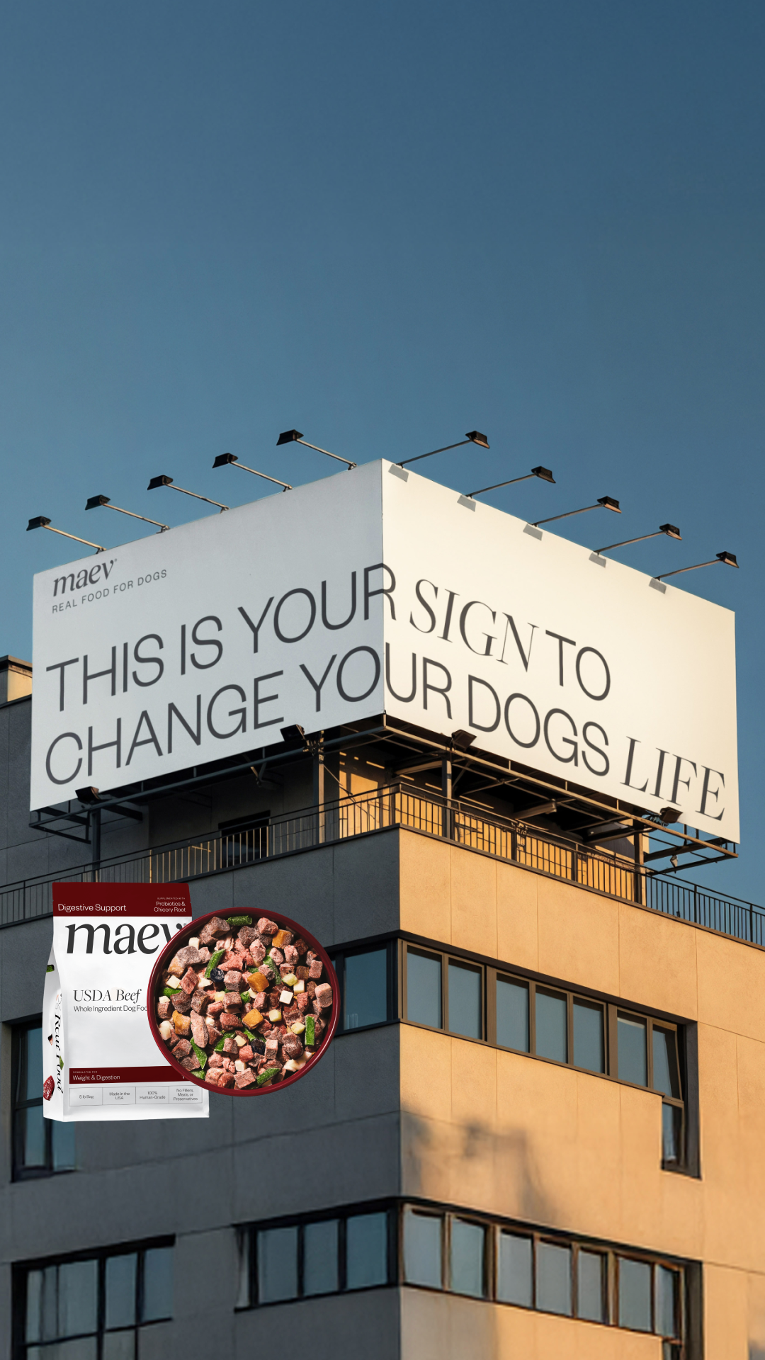 Maev Facebook ad