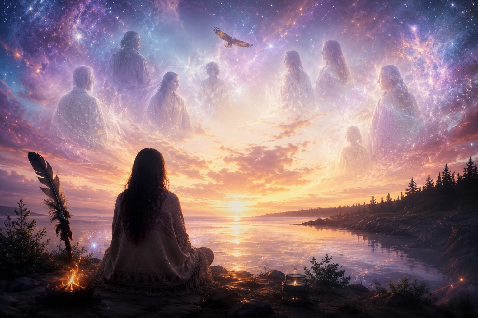Indigenous Medium Shawn Leonard Facebook ad