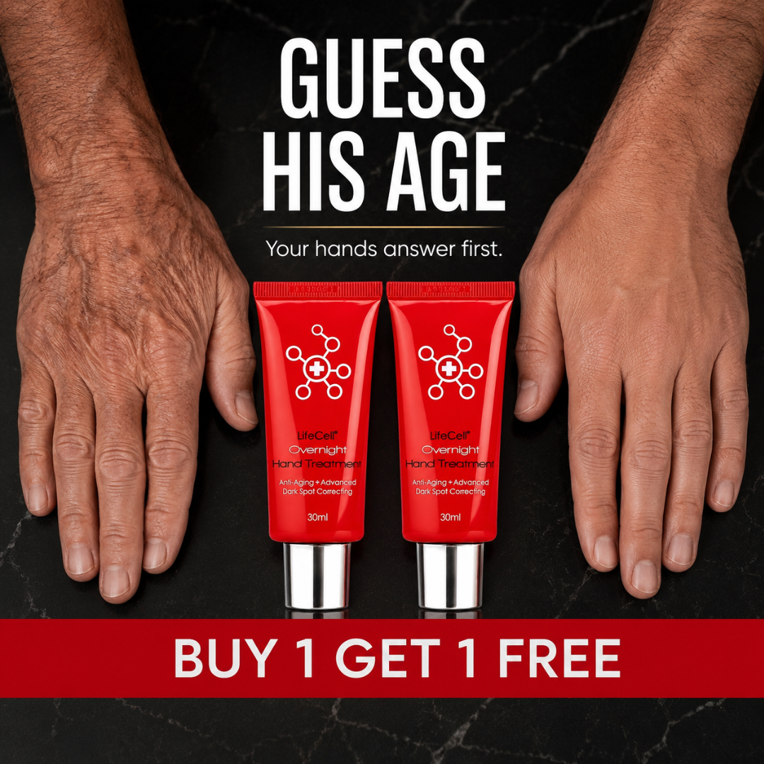 LifeCell Skin Facebook ad: Dark Spot Hand Treatment That Works Overnight | 50% OFF…