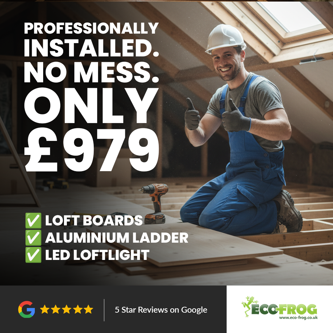 Eco Frog Insulation Facebook ad: Winter Package Deal £979