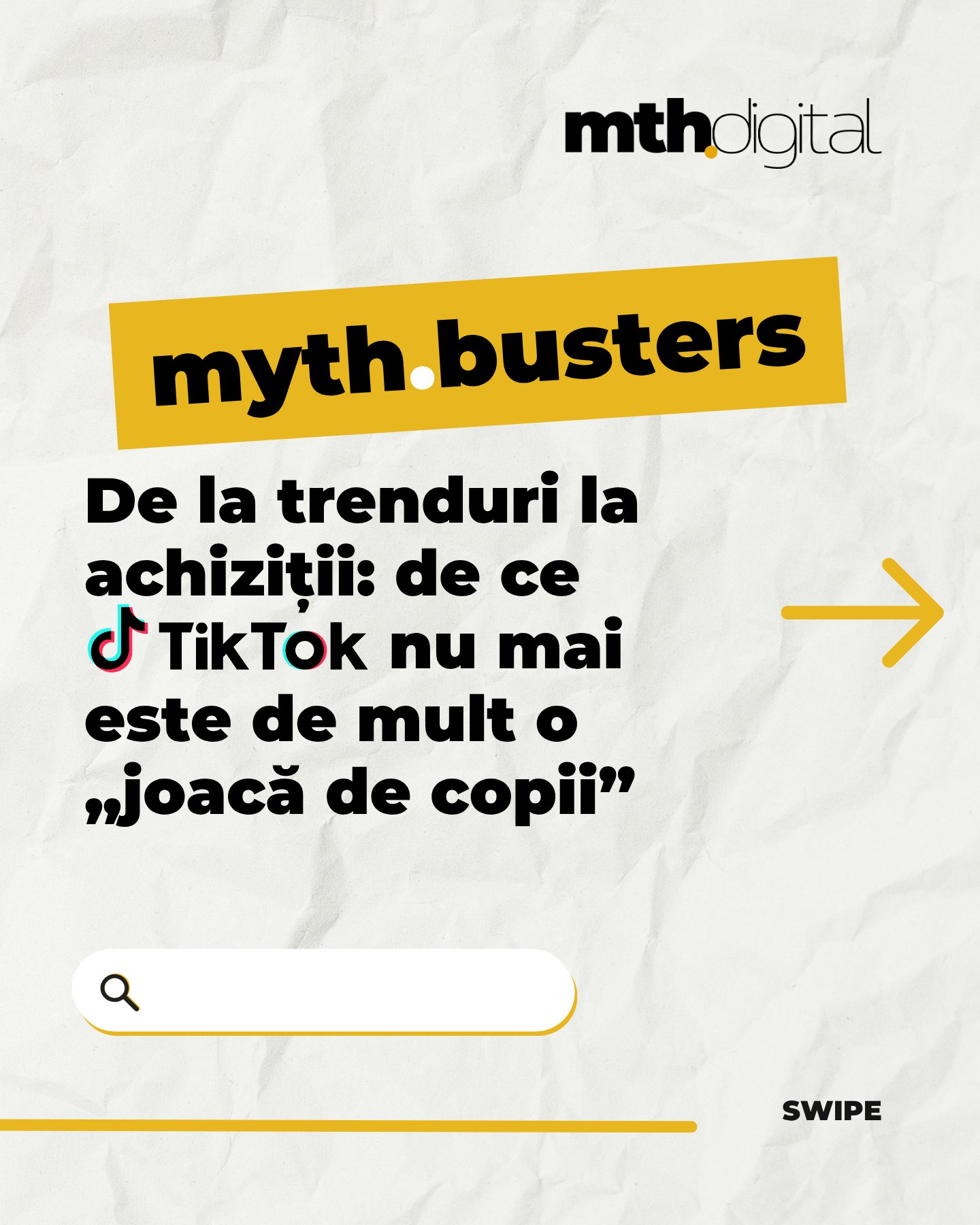 MTH Digital Facebook ad: Încă mai pui la postări sperând că algoritmul…