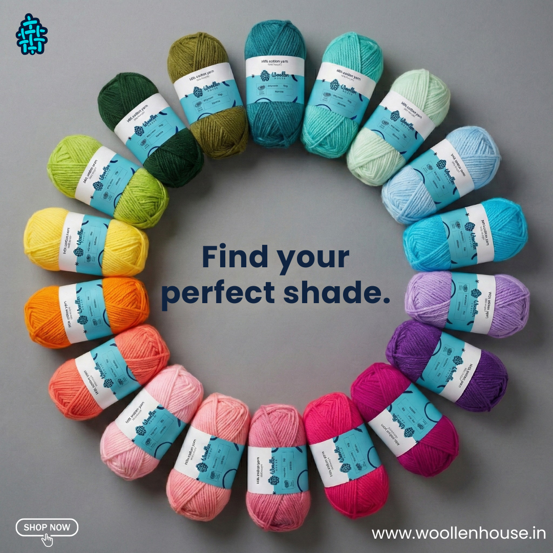 The Woollen House Facebook ad: Find Your Perfect Shade